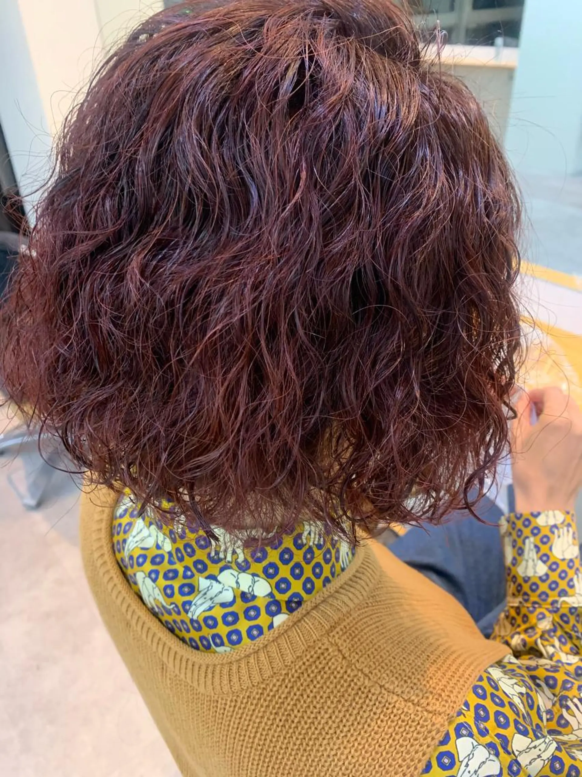 ショート カラー パーマ AR.MARA サトウヒカルのヘアスタイル