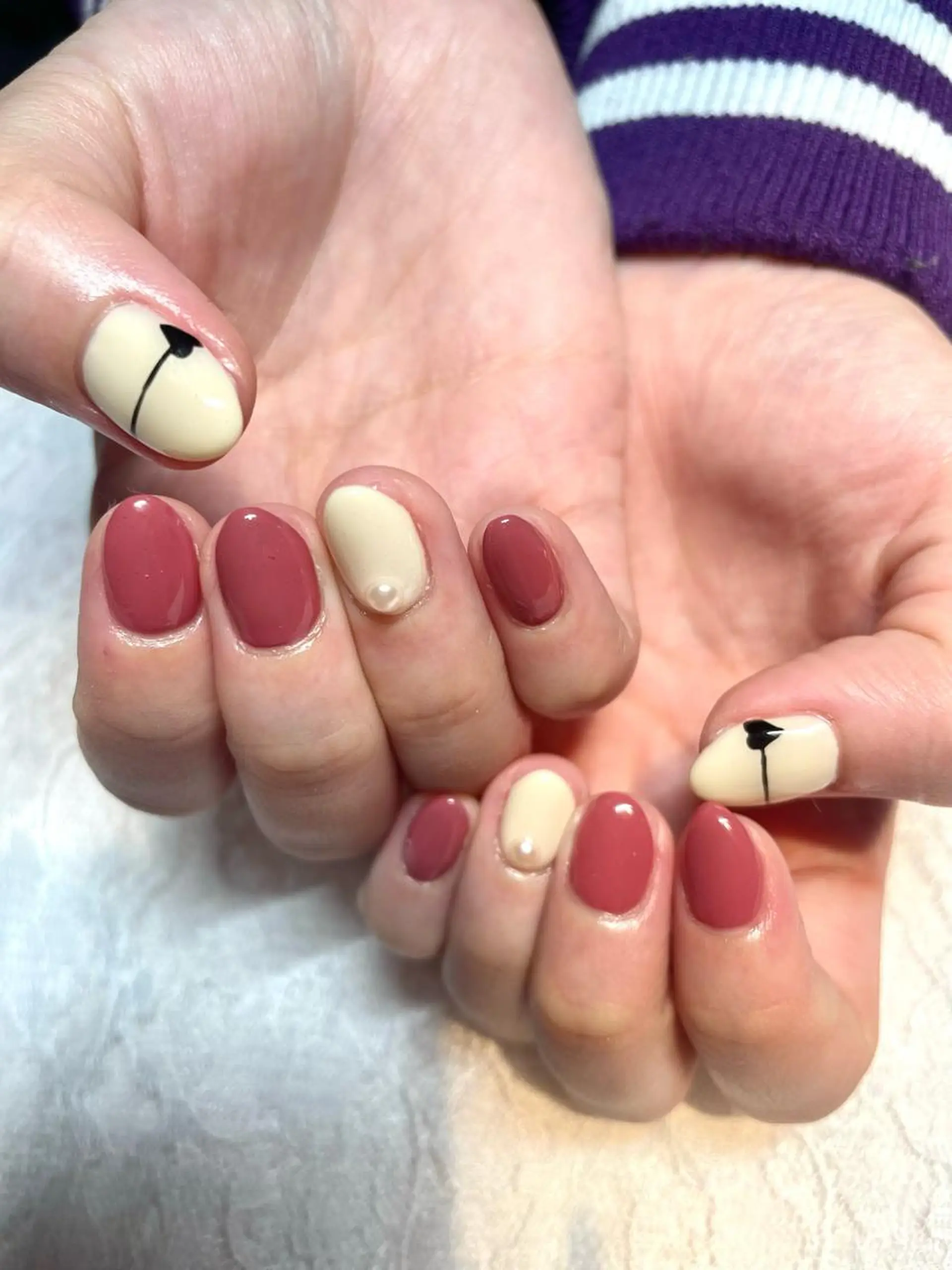 ネイル ハンドネイル Nail ヌシん家 AKANEのネイルデザイン