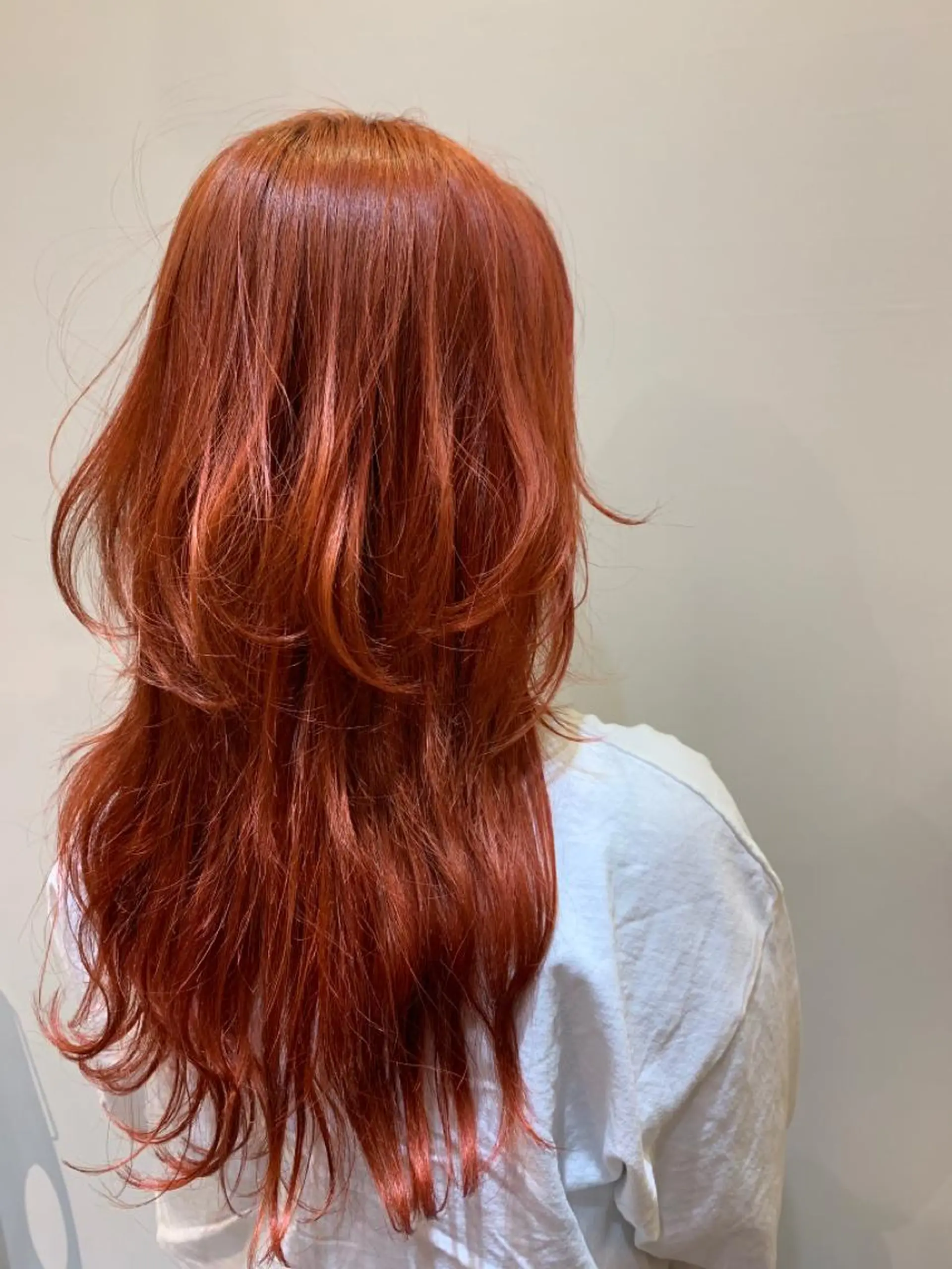 ロング しもかわ かほのヘアスタイル