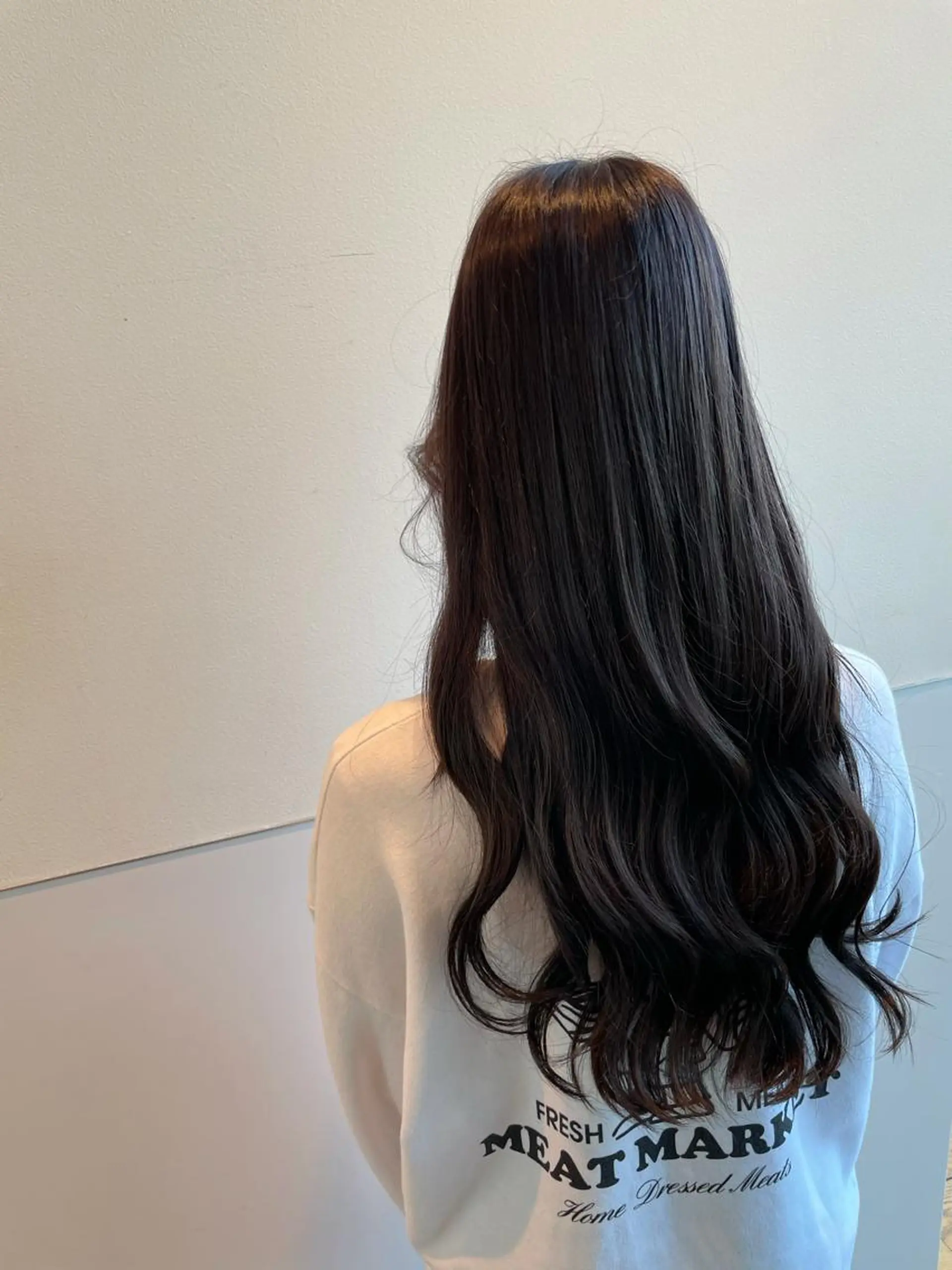 ロング カット パーマ 🥀似合わせ🥀 柔らかカラー・タイトのヘアスタイル
