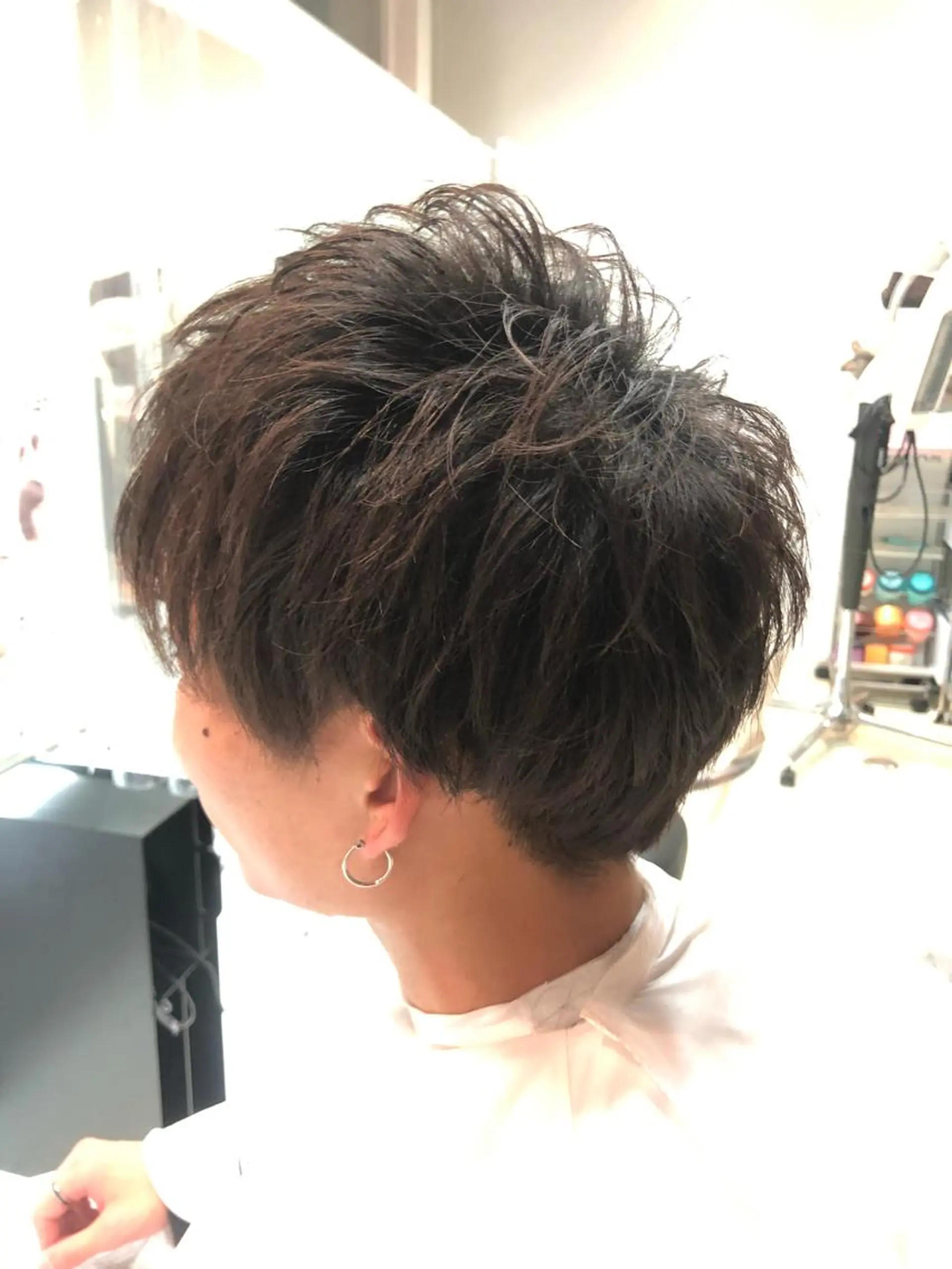 ショート カラー メンズ 中村 魁登のヘアスタイル