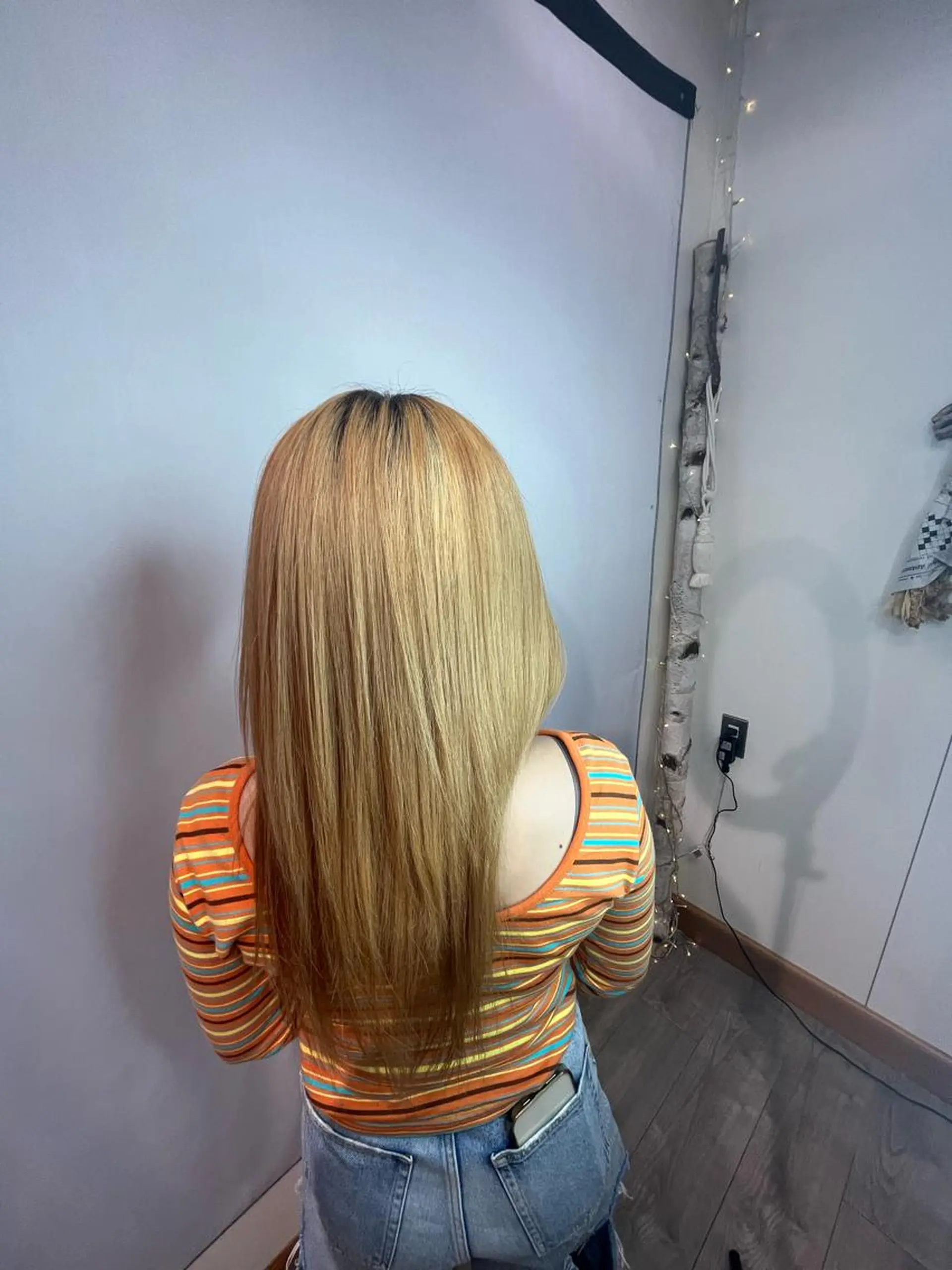 ロング 💖しの💖韓国ヘア レイヤーカットのヘアスタイル