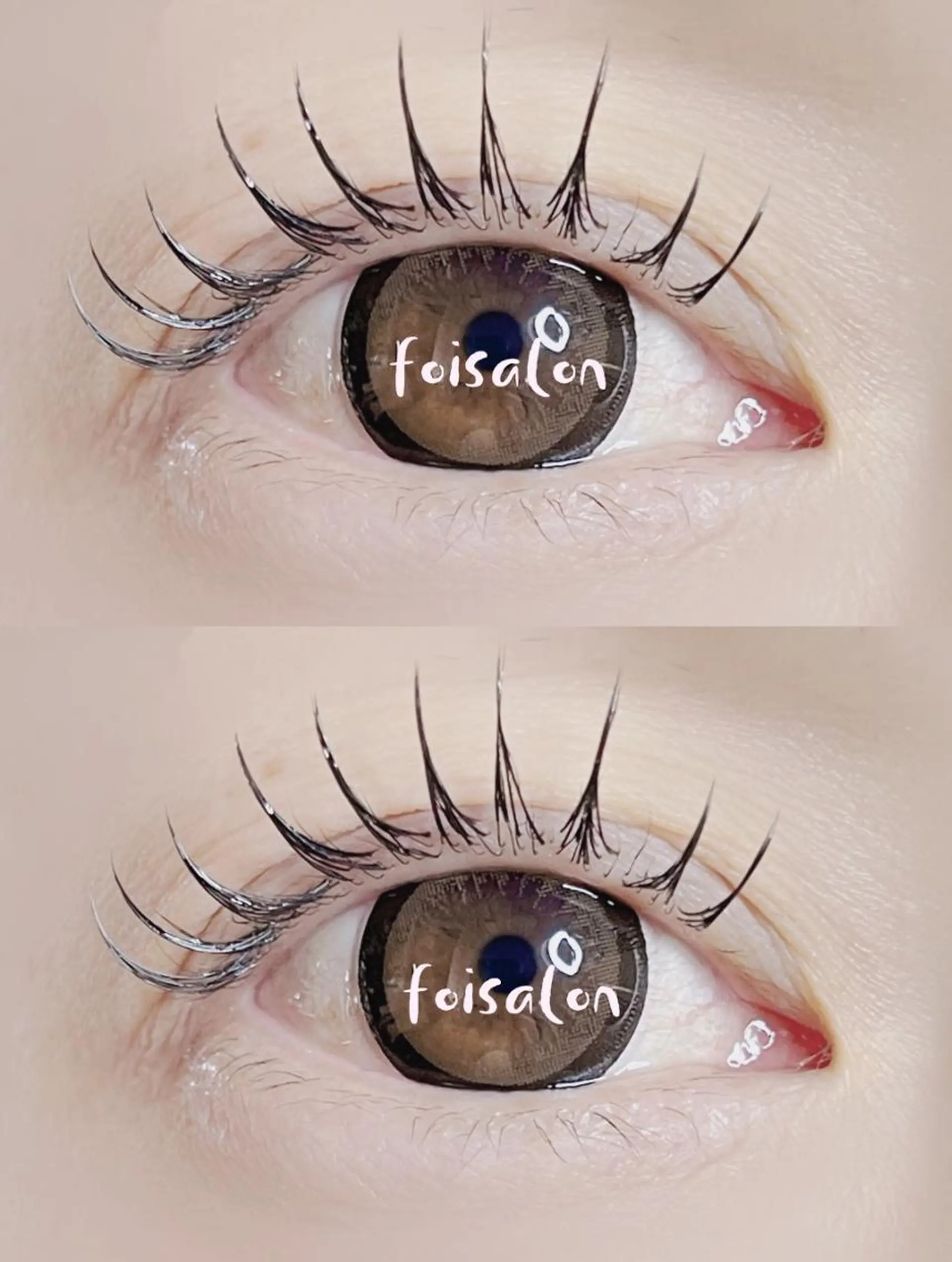 マツエク・マツパ パリジェンヌラッシュリフト まつげパーマ 一重×まつ毛パーマ ワンホンマツエク マツパ foisalon 新宿西口店のマツエク・マツパデザイン