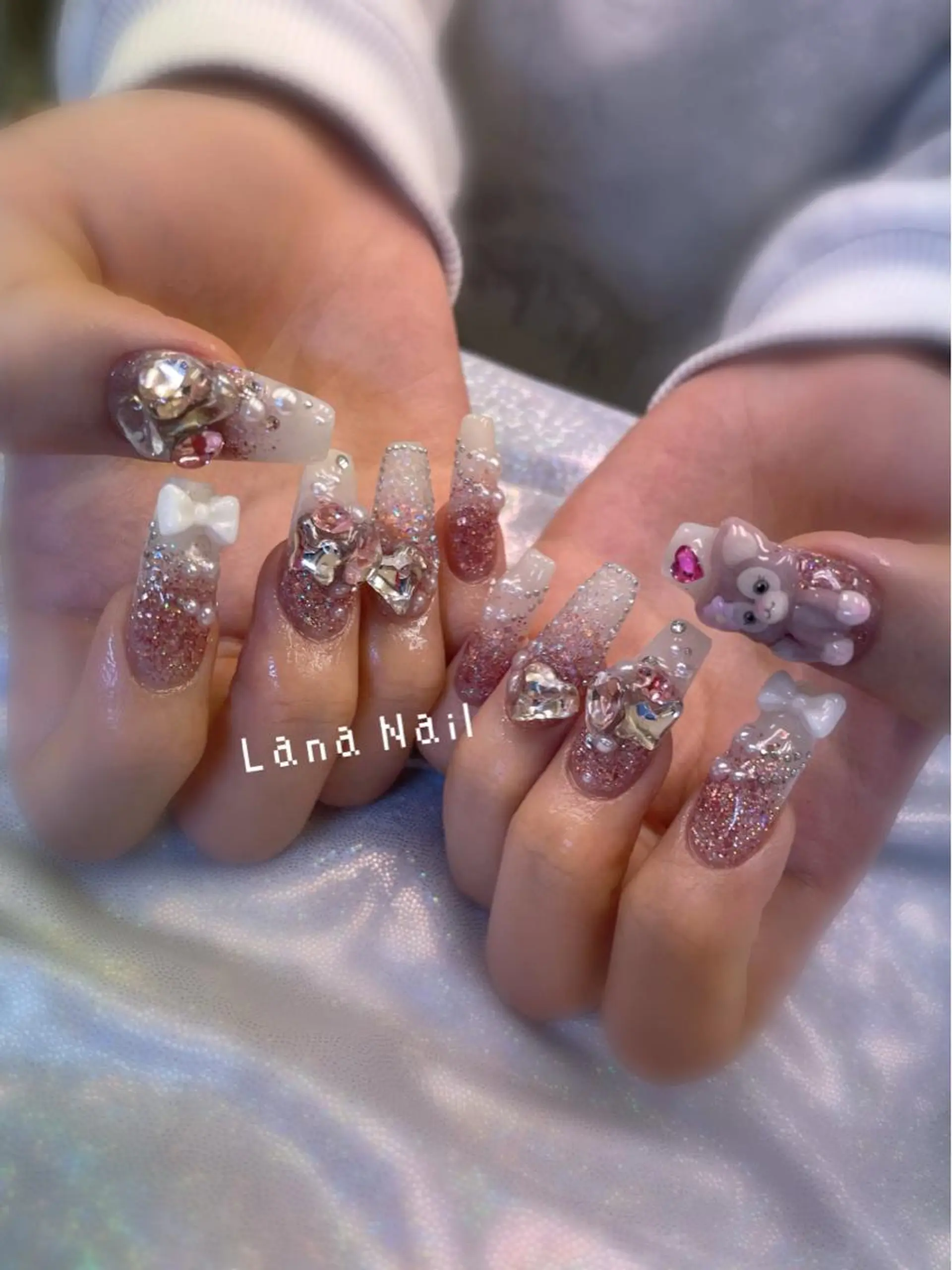 ネイル スカルプネイル Lana Nailのネイルデザイン