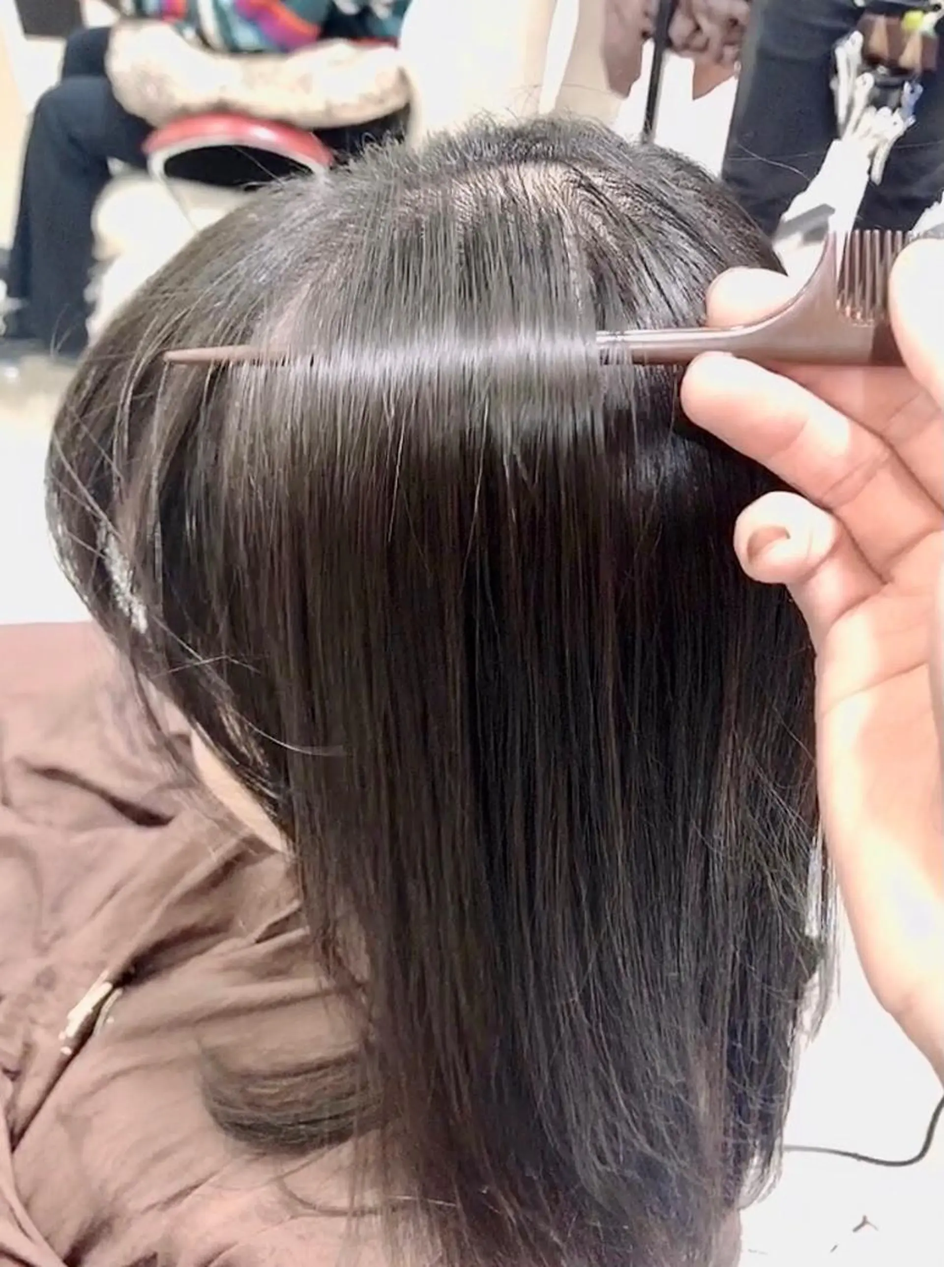 ロング 蓑輪 ミノワのヘアスタイル