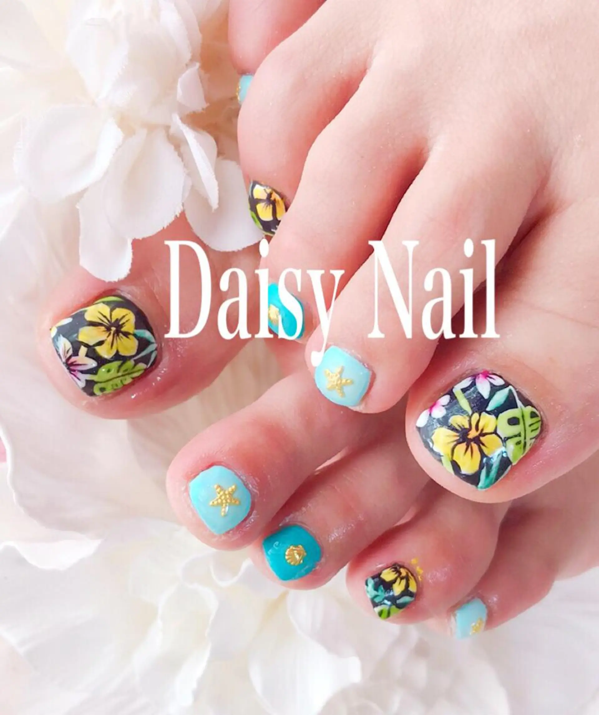 ネイル フットネイル Daisy Nailのネイルデザイン