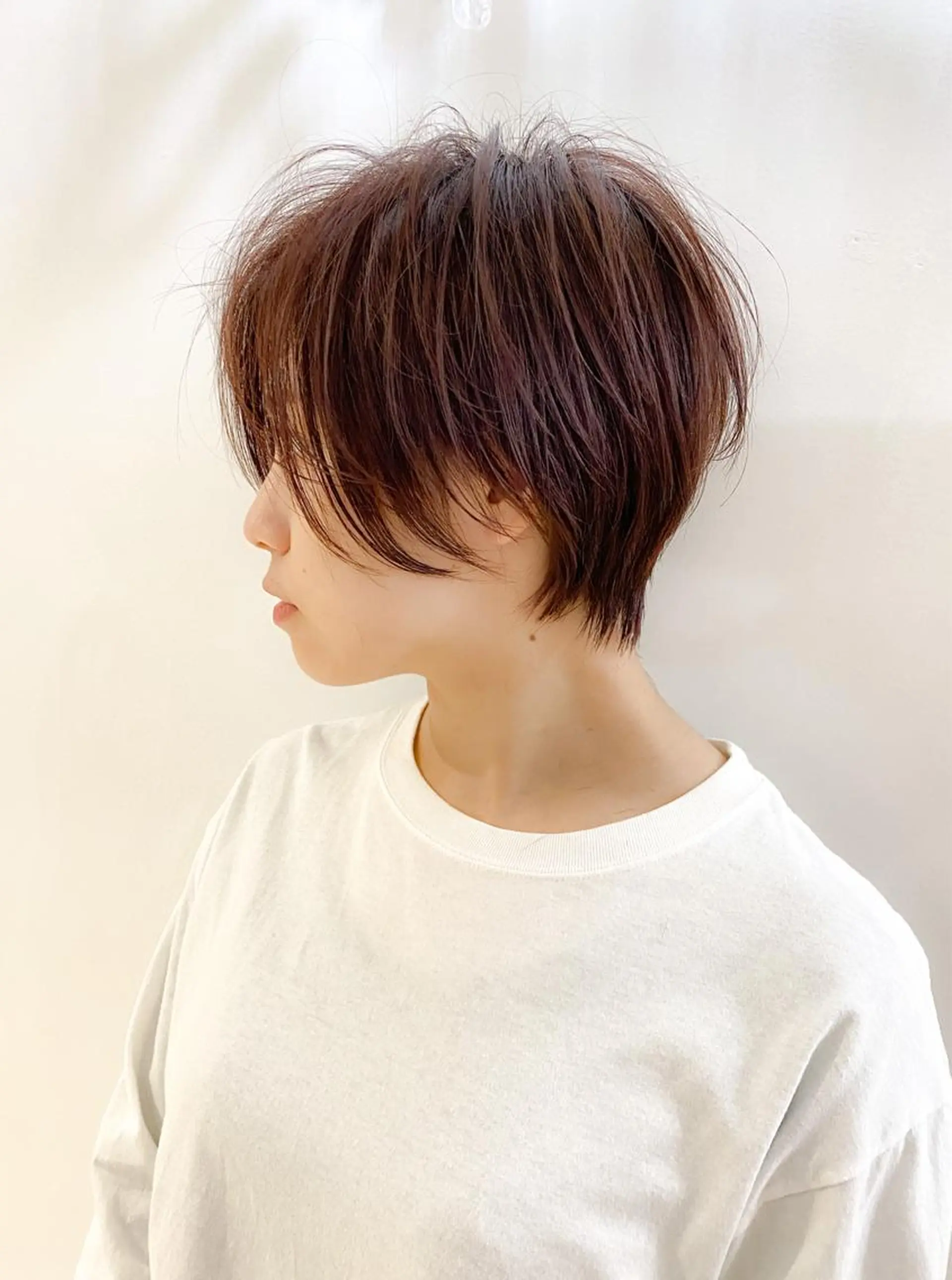 ショート カット 藤田 遼のヘアスタイル