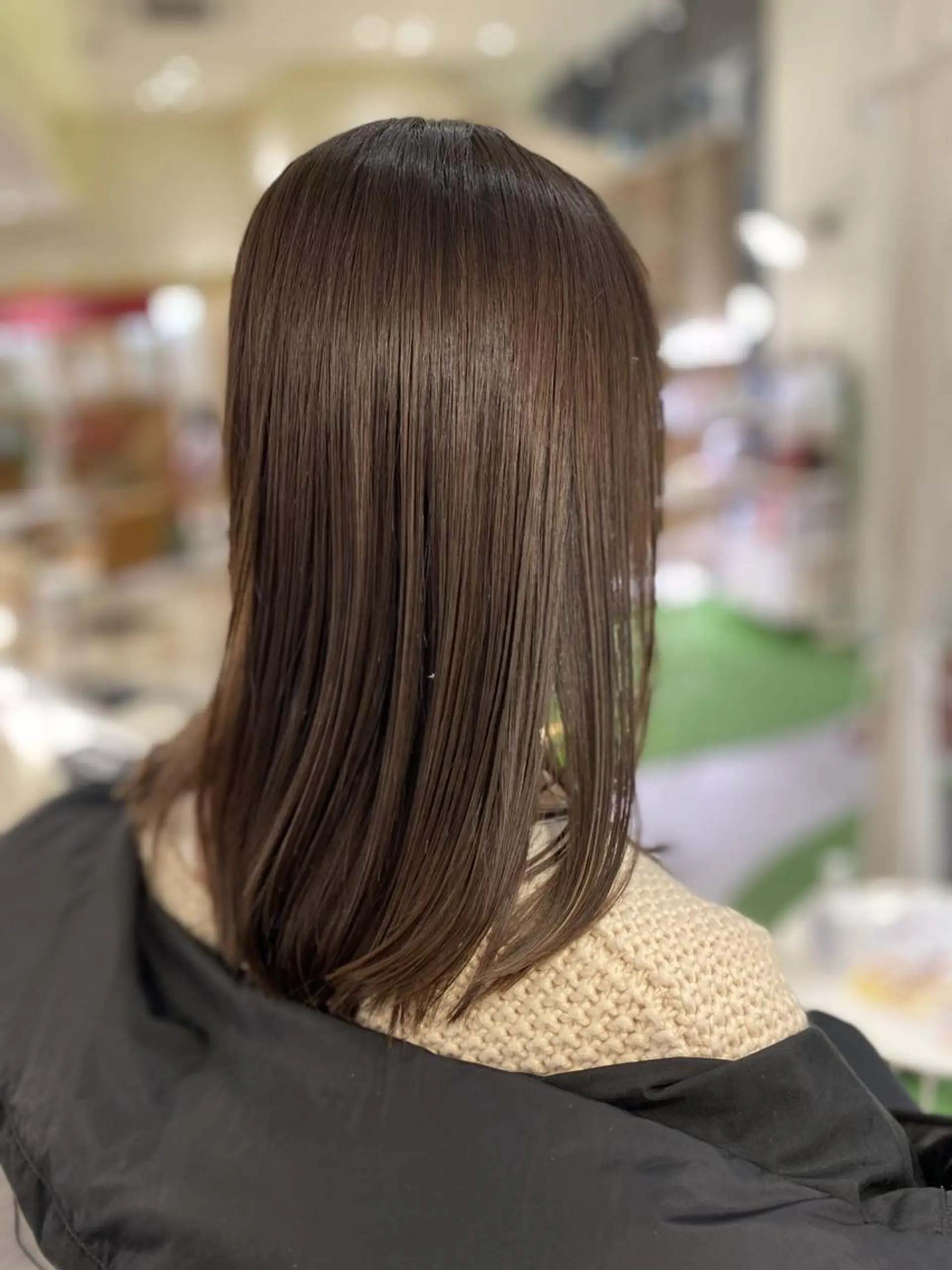 ミディアム カラー ベージュカラー ヘアカラー トリートメント 艶髪☆外国人風カラー ハイトーン多田修弥のヘアスタイル