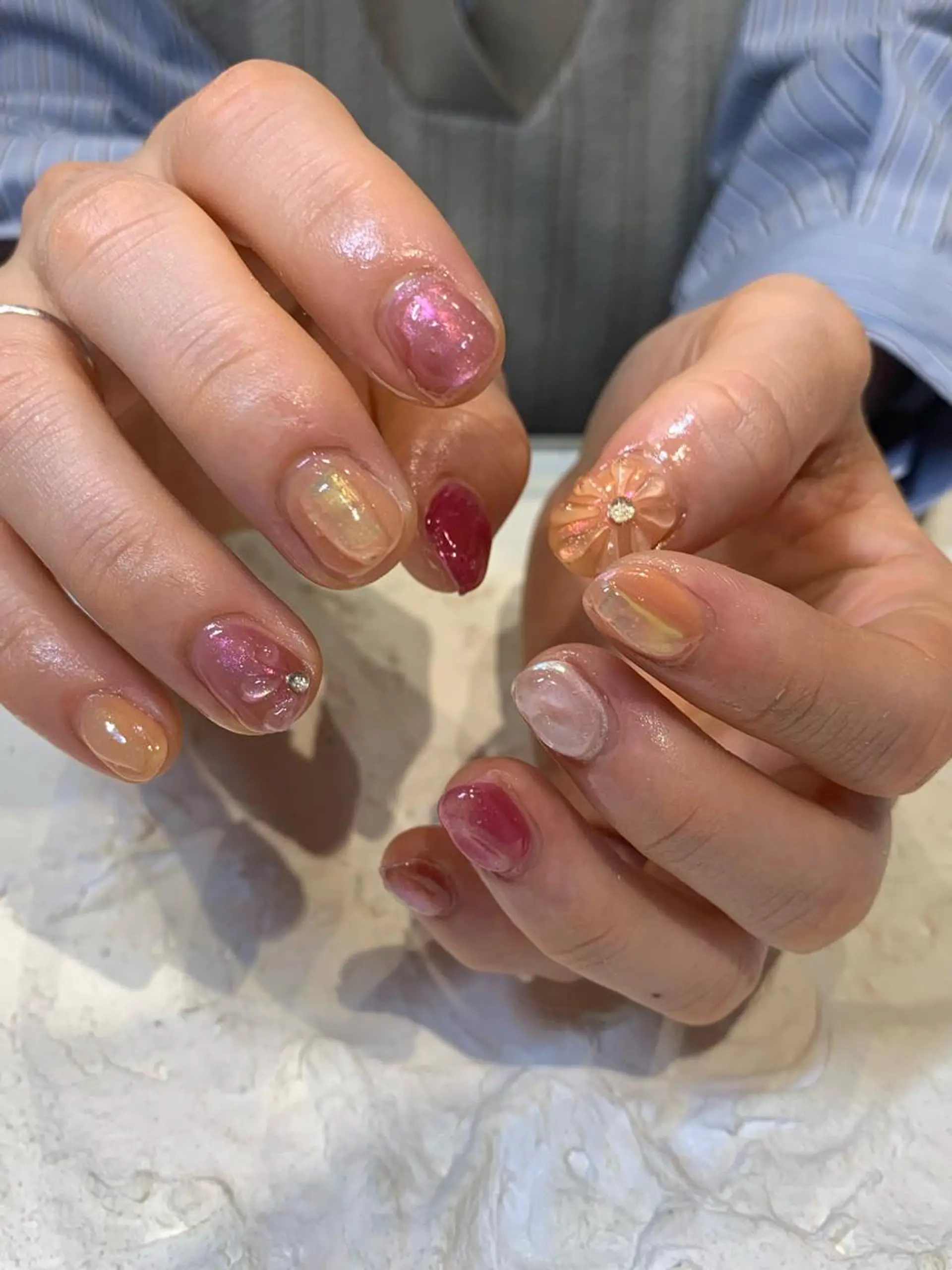 ネイル マキノ ユイのネイルデザイン