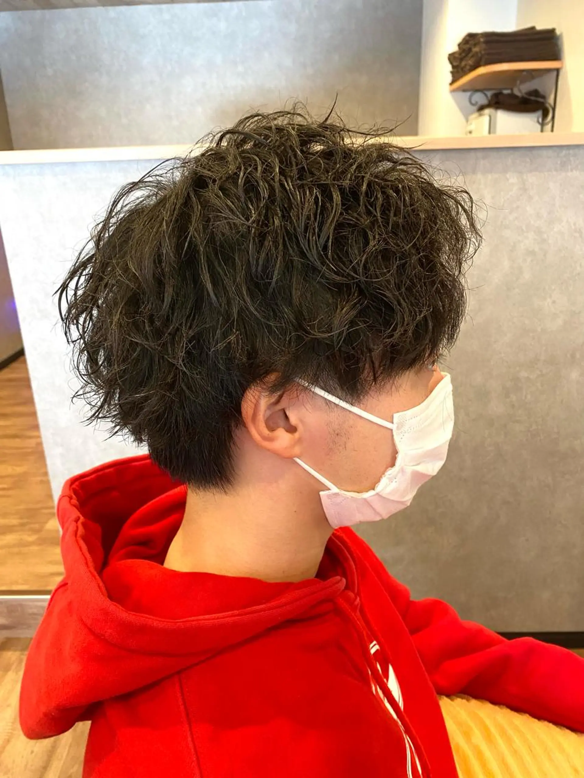 ショート パーマ ツイストパーマ 野呂 隼人のヘアスタイル