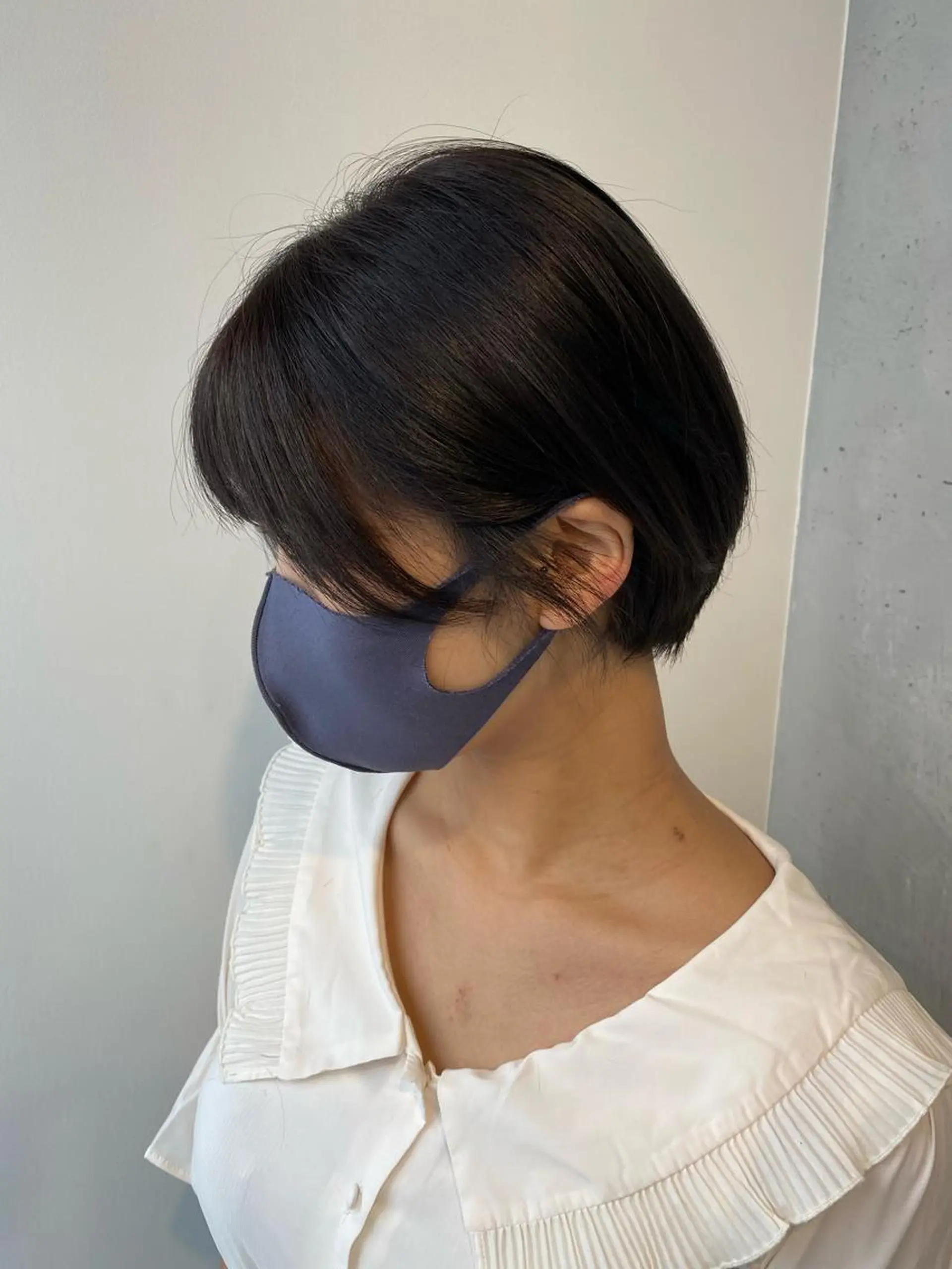 ショート カラー 【艶髪×韓国風】 毛流れ職人 RYOのヘアスタイル