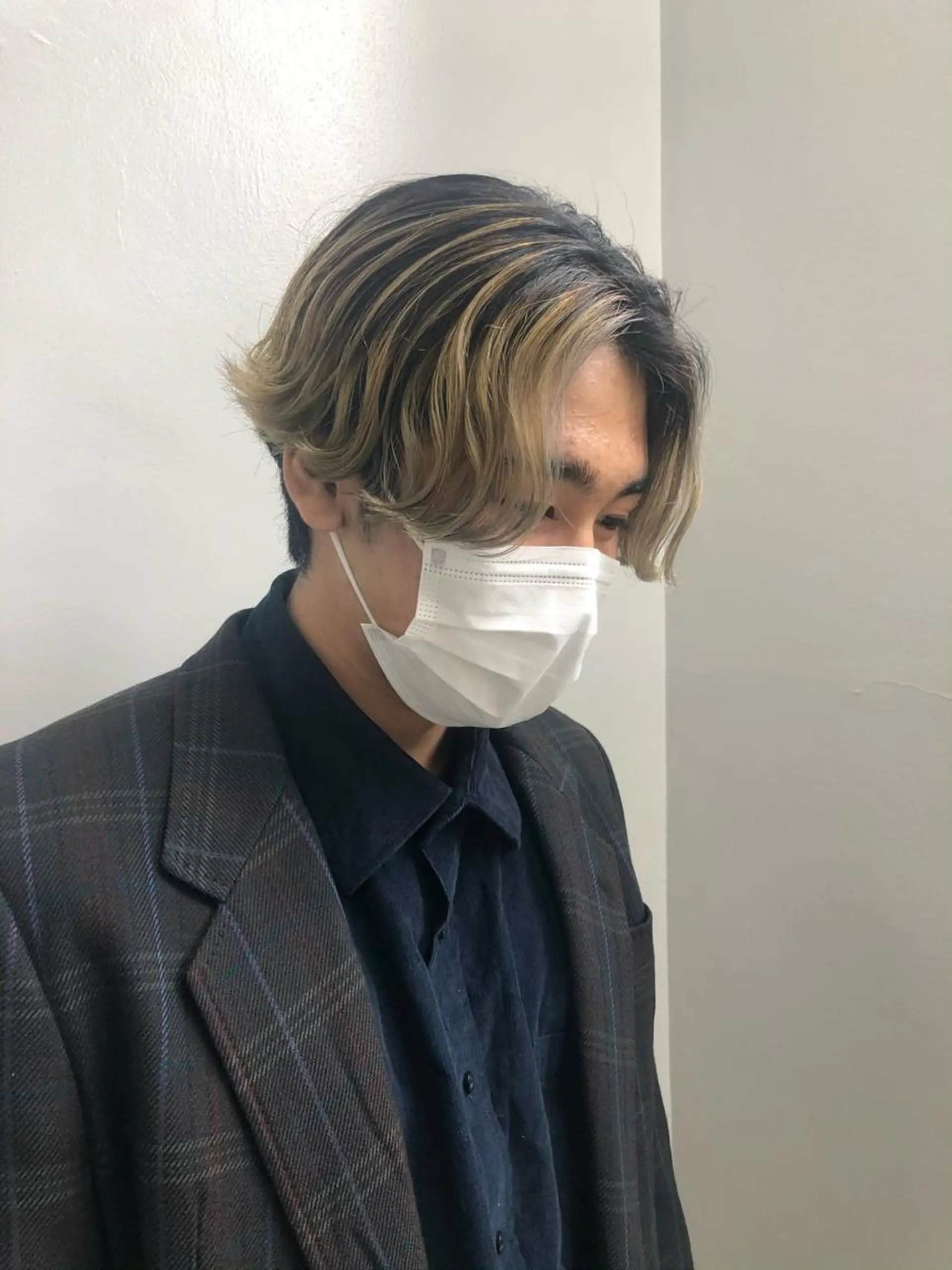 ショート カラー メンズ メンズ特化 パーマ/オザワのヘアスタイル