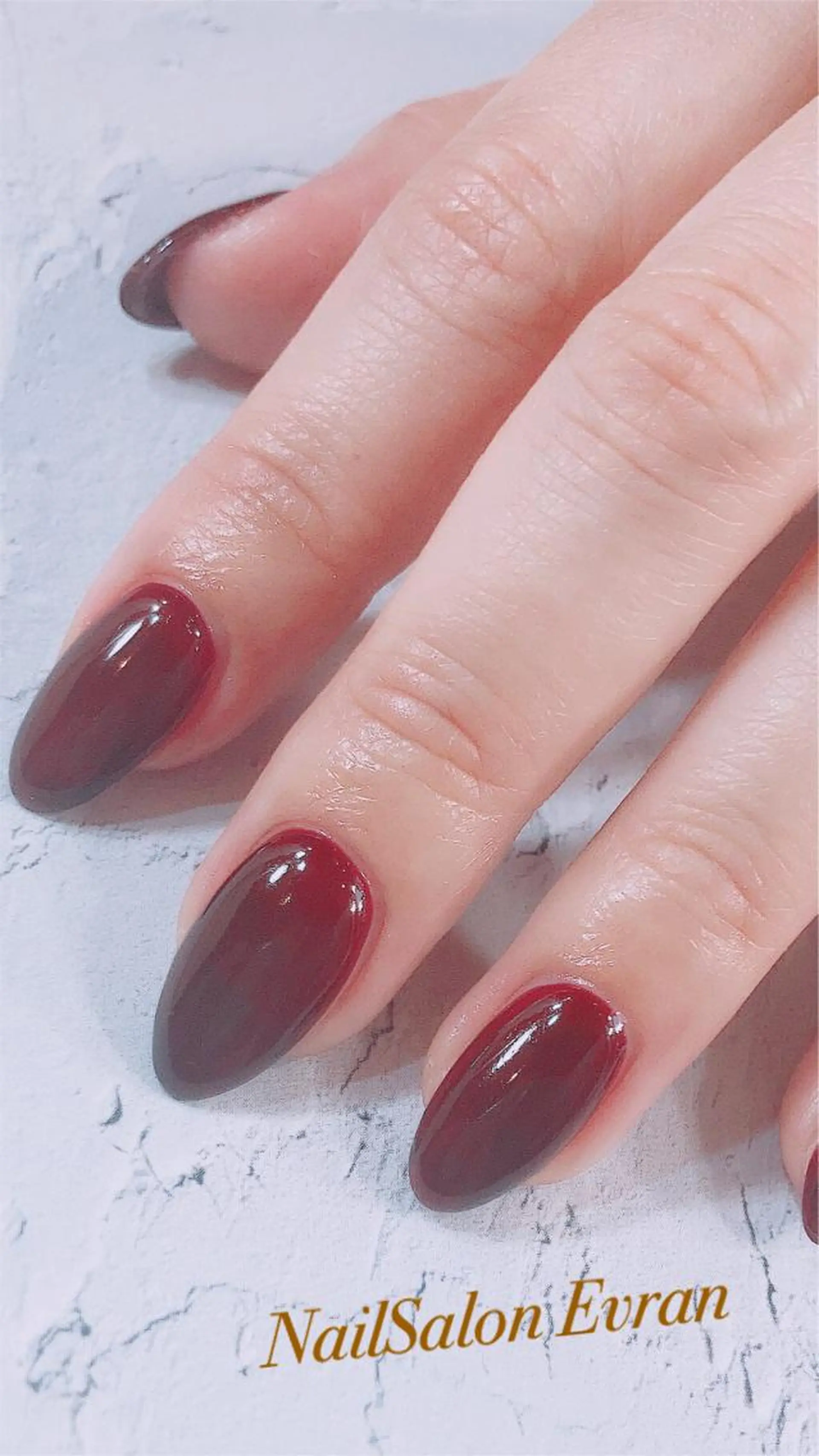 ネイル ワンカラーネイル Nail salon Evranのネイルデザイン