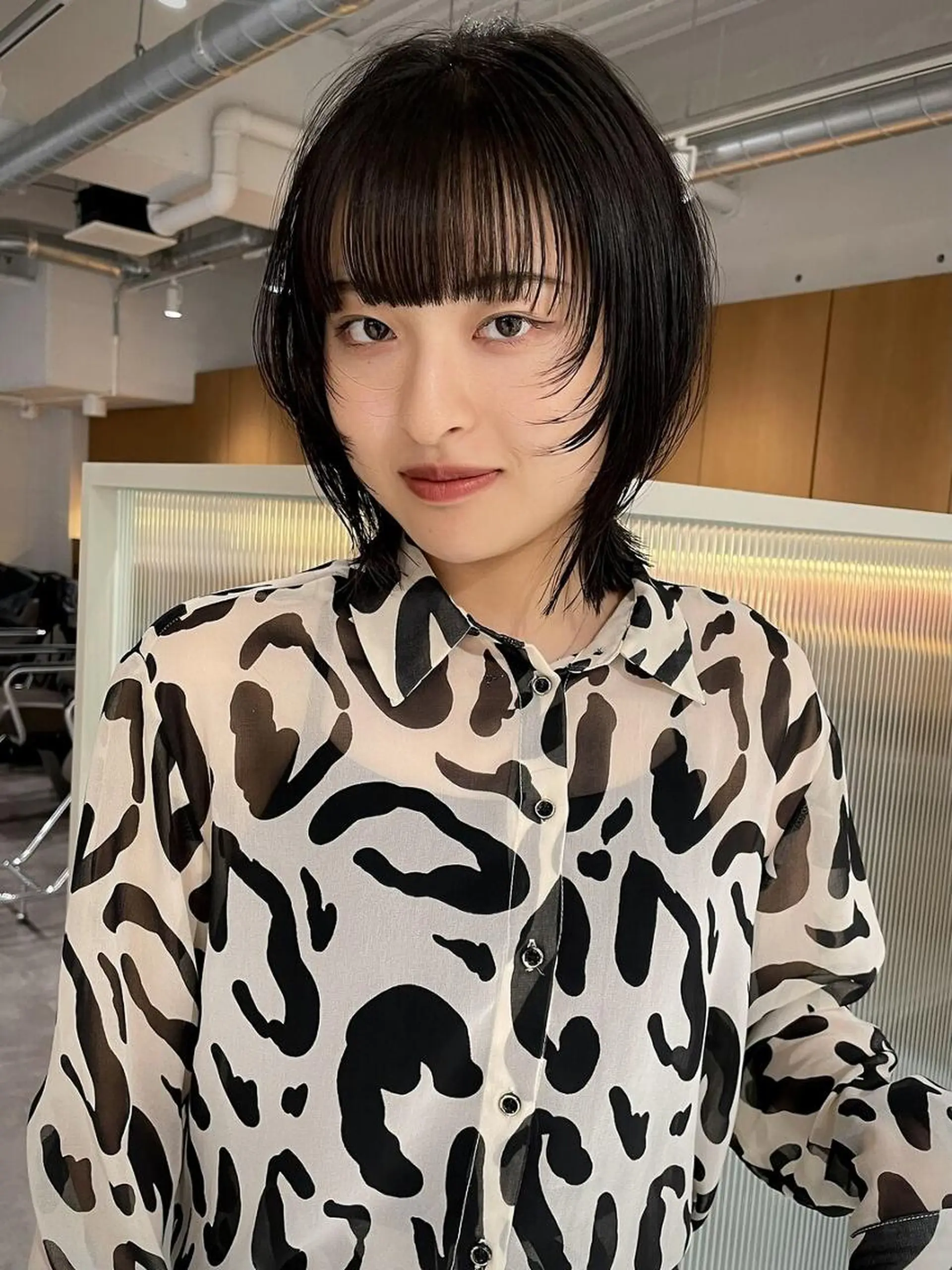 ショート カット トリートメント ボブ/レイヤー/ 御田村裕人のヘアスタイル