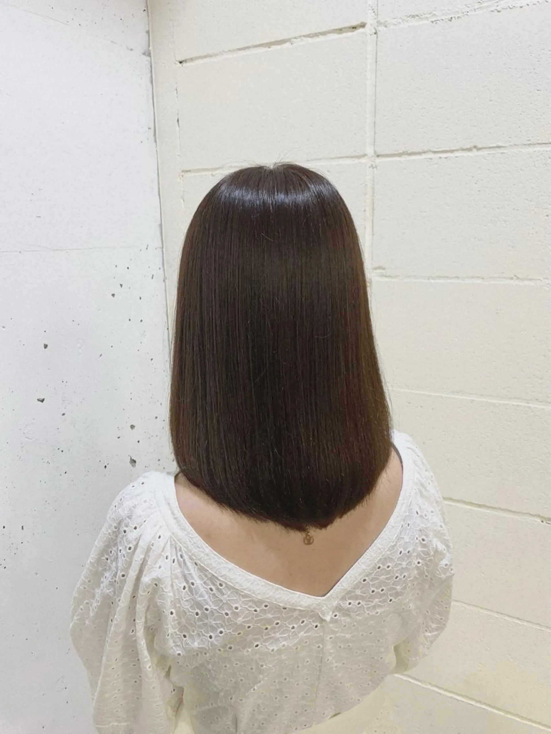 ミディアム カラー アプリコットブラウン ブラウンカラー 千葉駅徒歩1分✂︎ 宮内のヘアスタイル