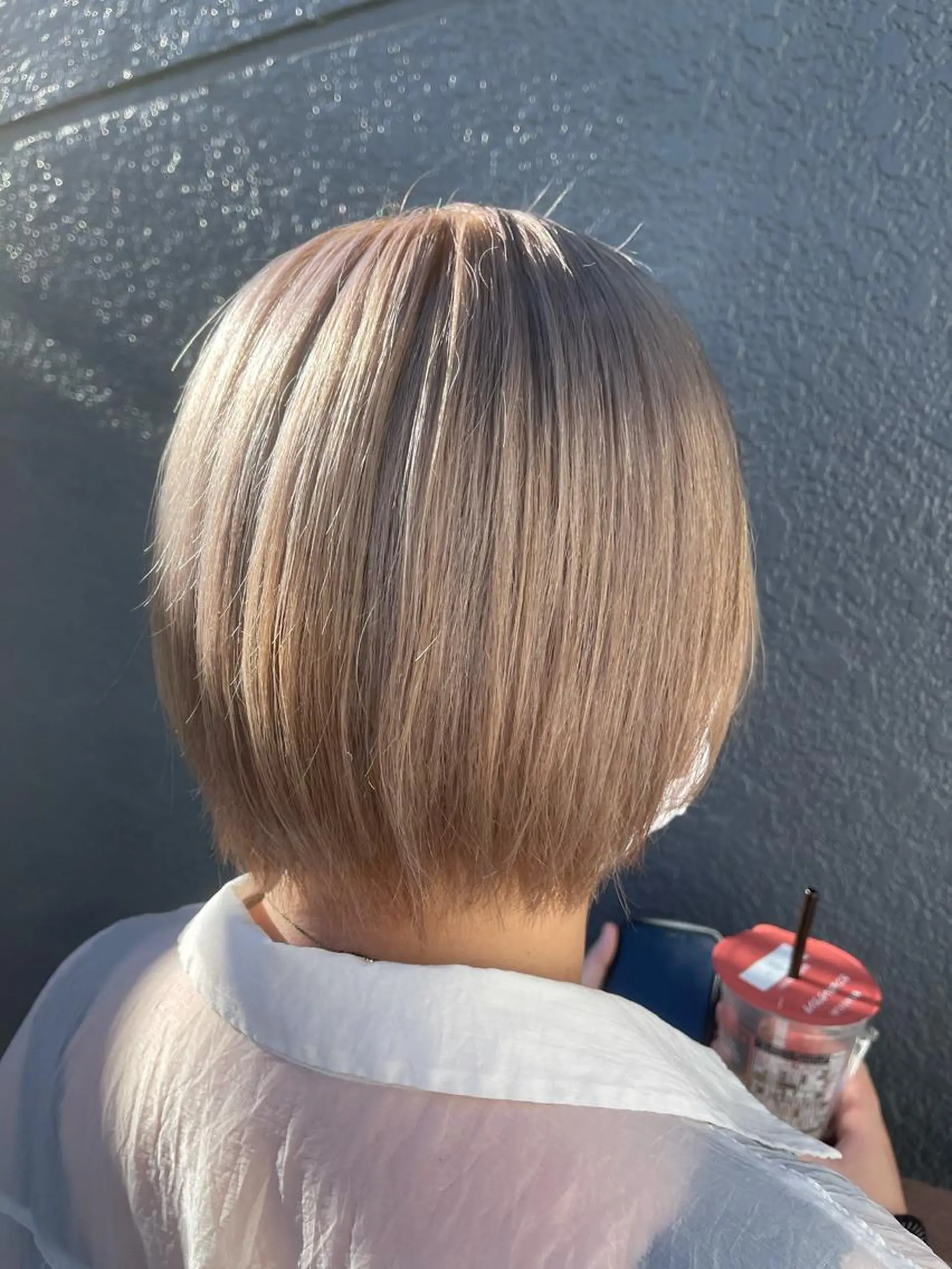 ミディアム 髪質改善×縮毛矯正 saLyu川島のヘアスタイル