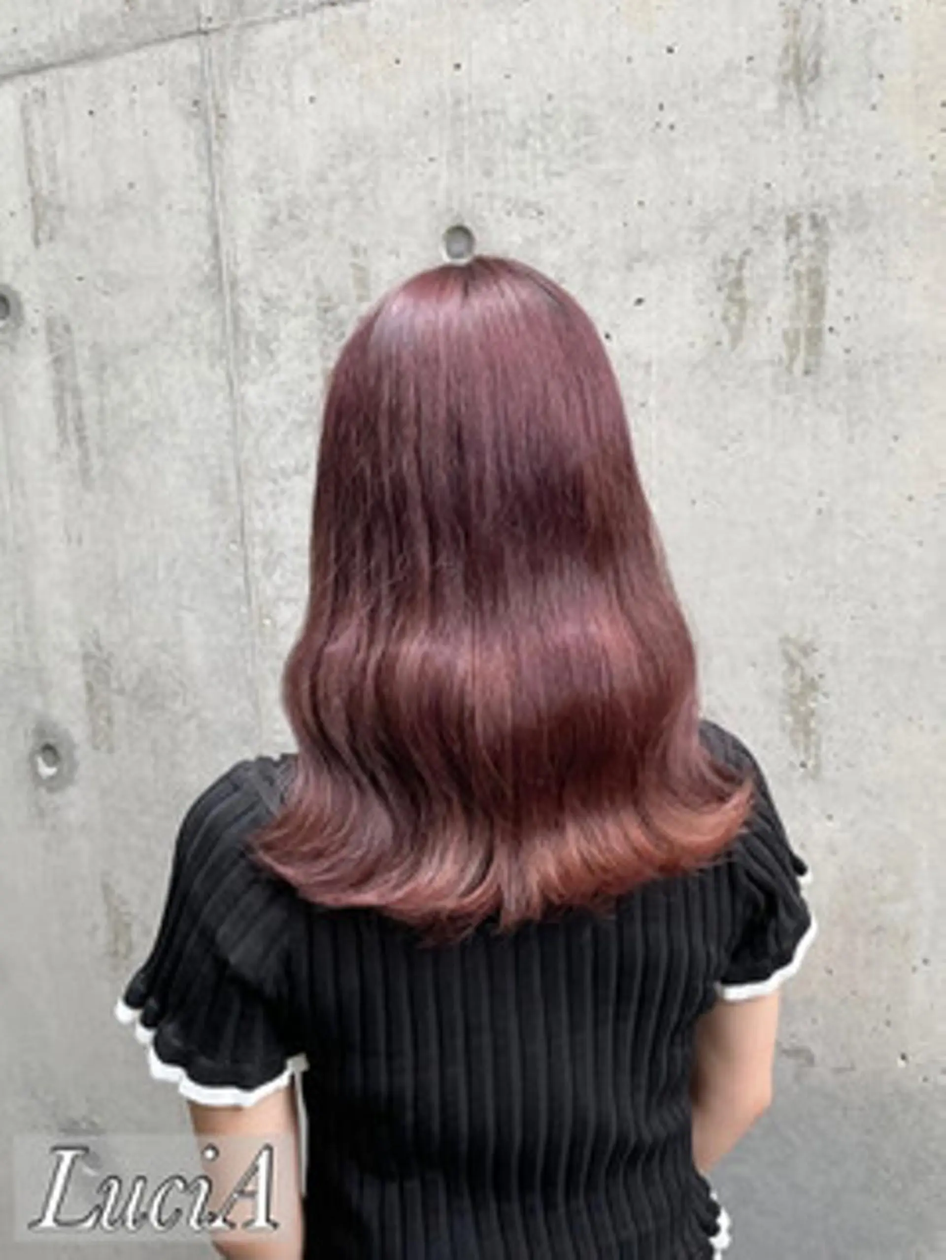 カラー ロング ヘアアレンジ LuciA/エクステ カラーのヘアスタイル