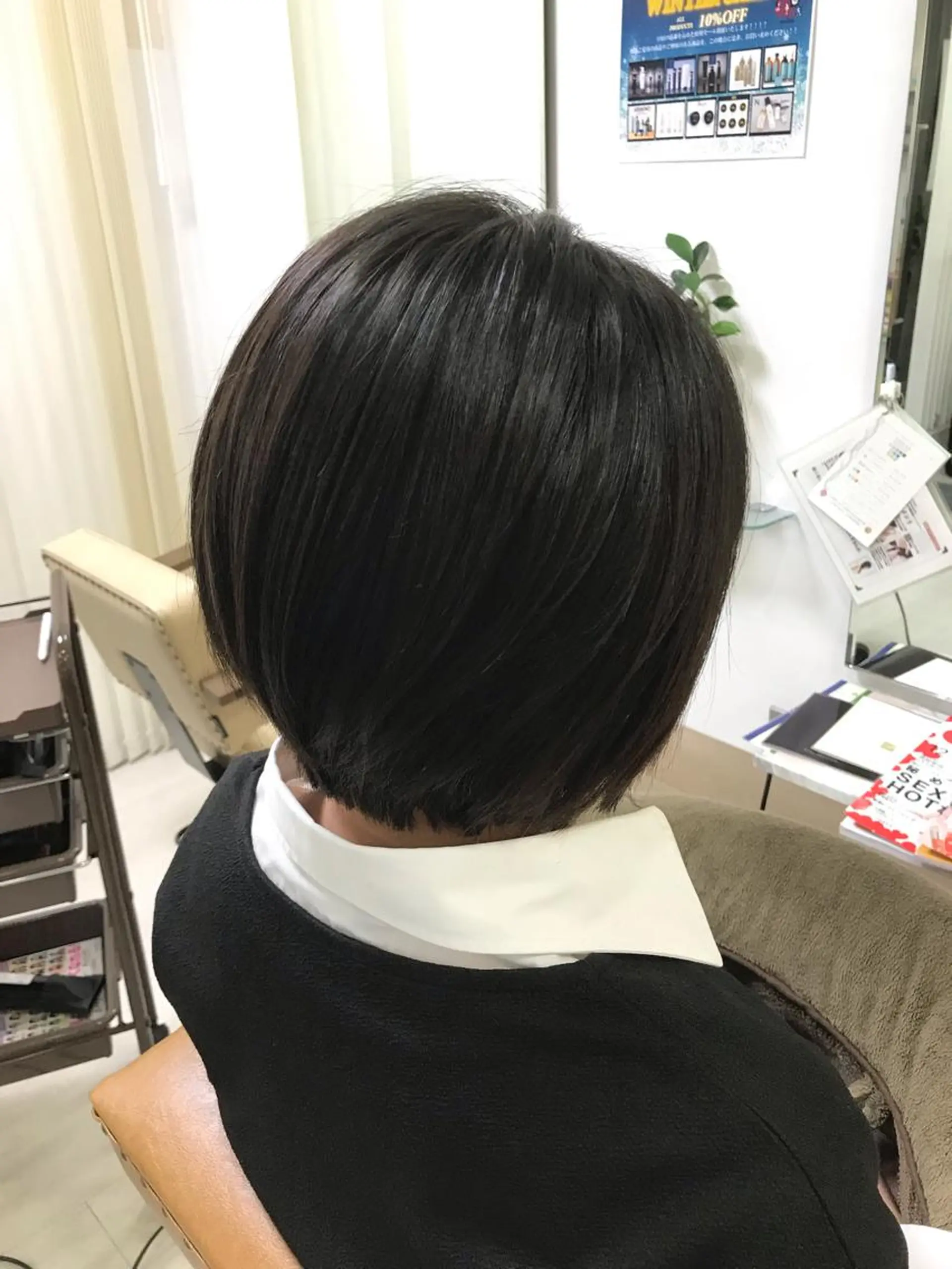 ショート 前下がりボブ ボブ 中野 健人のヘアスタイル