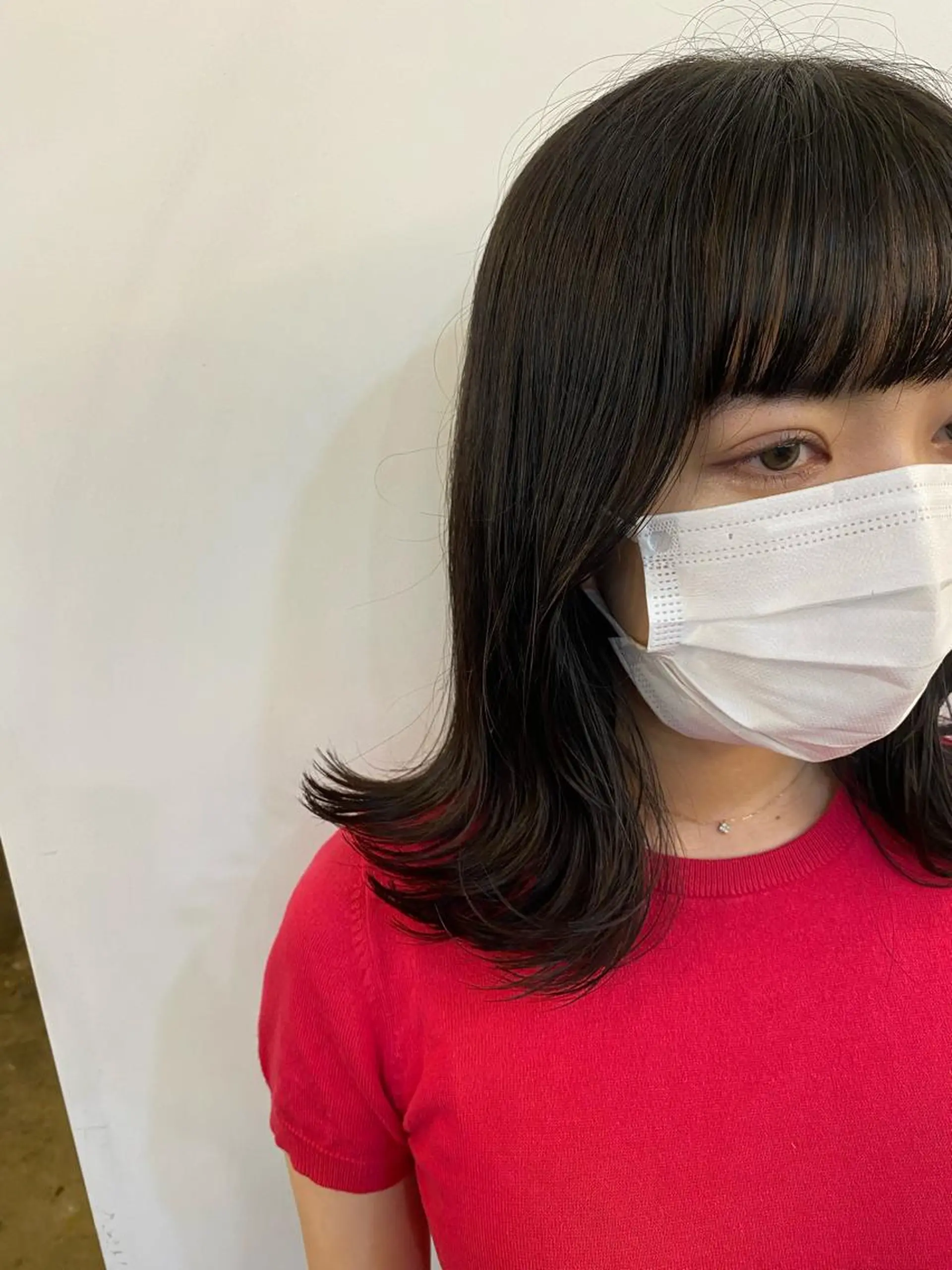 ミディアム ミディアムレイヤー 韓国風ヘア レイヤーカット ✂韓国レイヤー 🦋みやび🪽のヘアスタイル