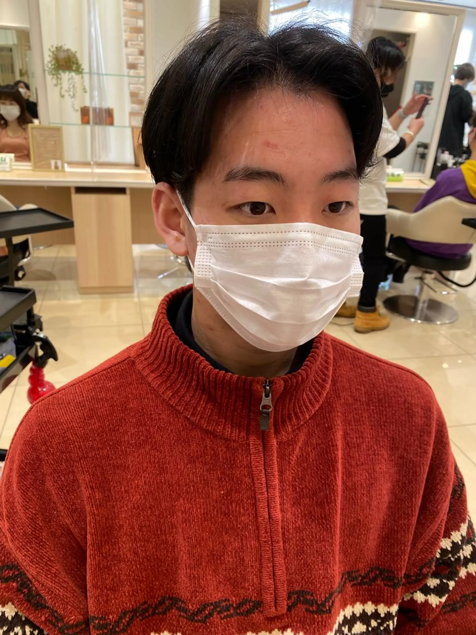 ショート メンズ 🩵波巻き／ツイスパ HARU💎のヘアスタイル