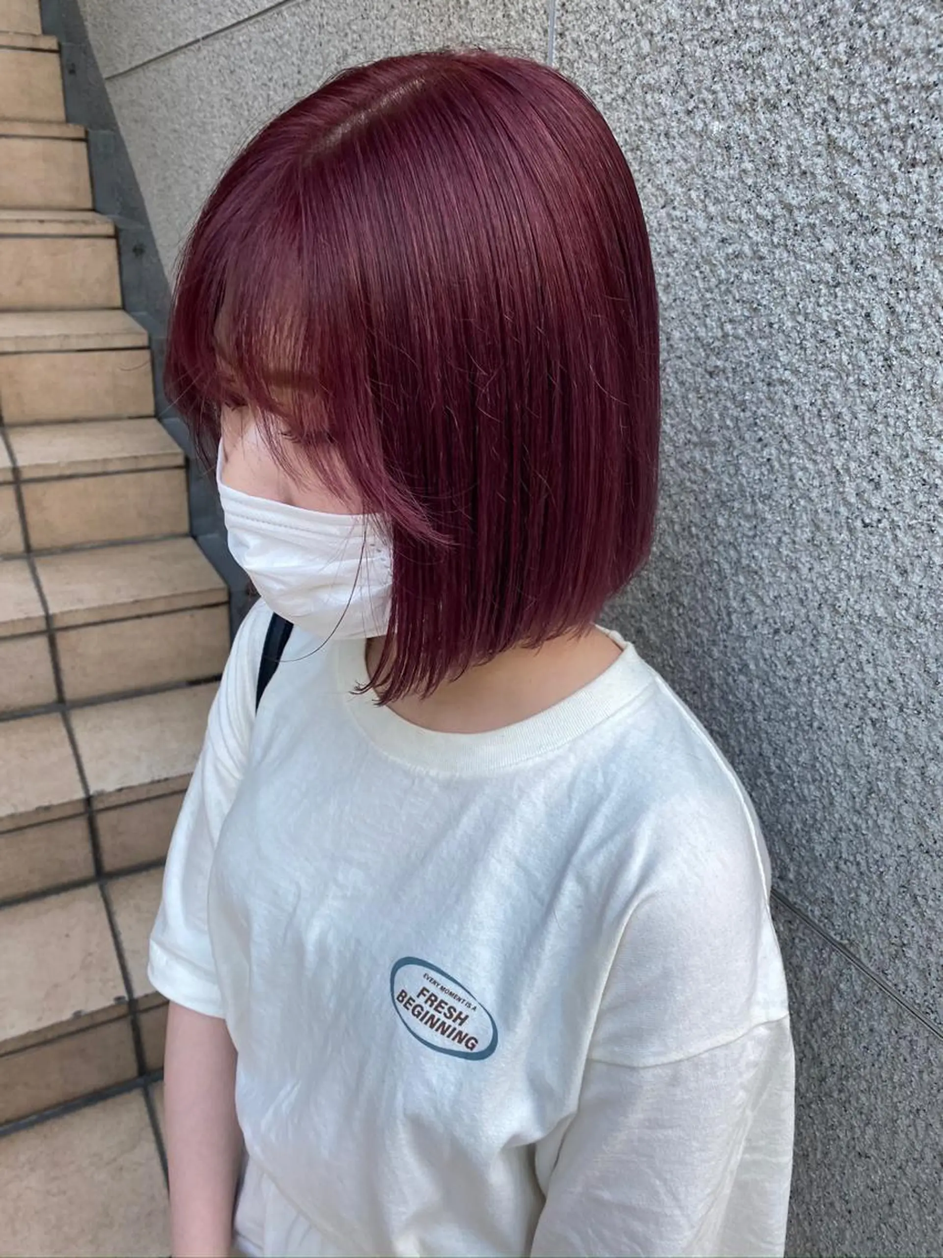 ショート カラー 💗💗韓国レイヤー yu-ki💗💗のヘアスタイル