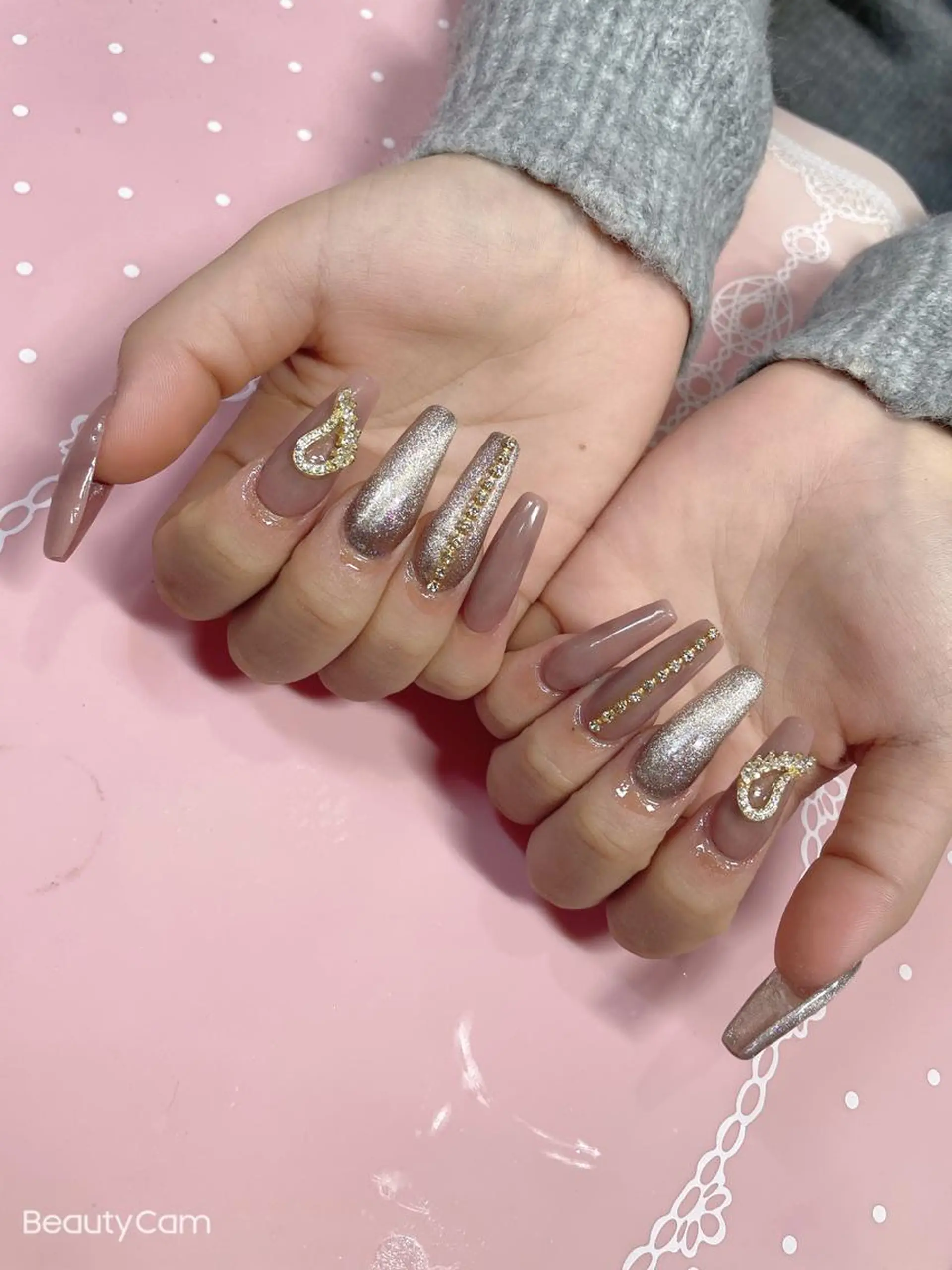 ロング ネイル 《LB》ラブリエ Nail&eyeのマツエク・マツパデザイン