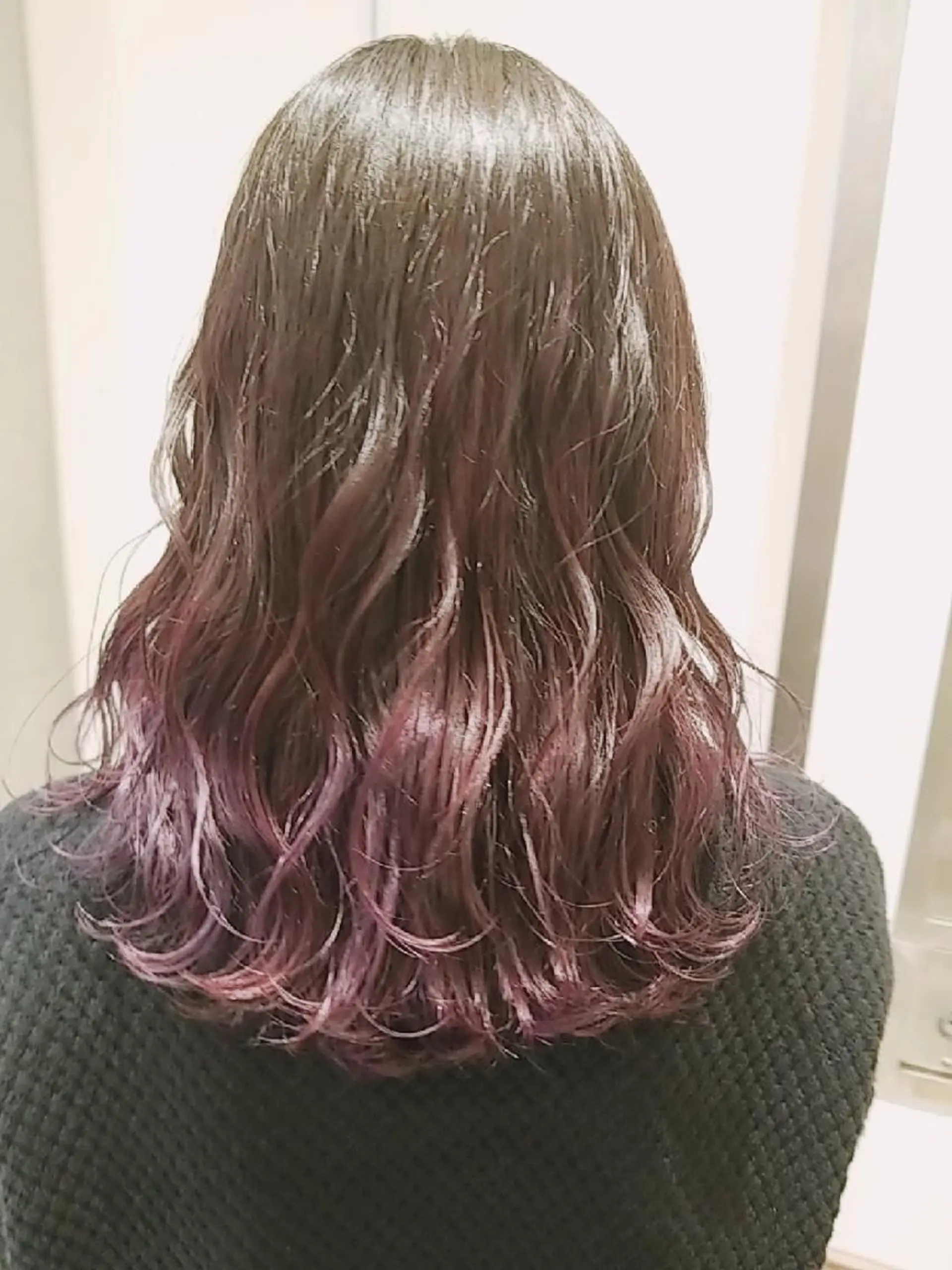 ミディアム Ash 店長　山下達也のヘアスタイル