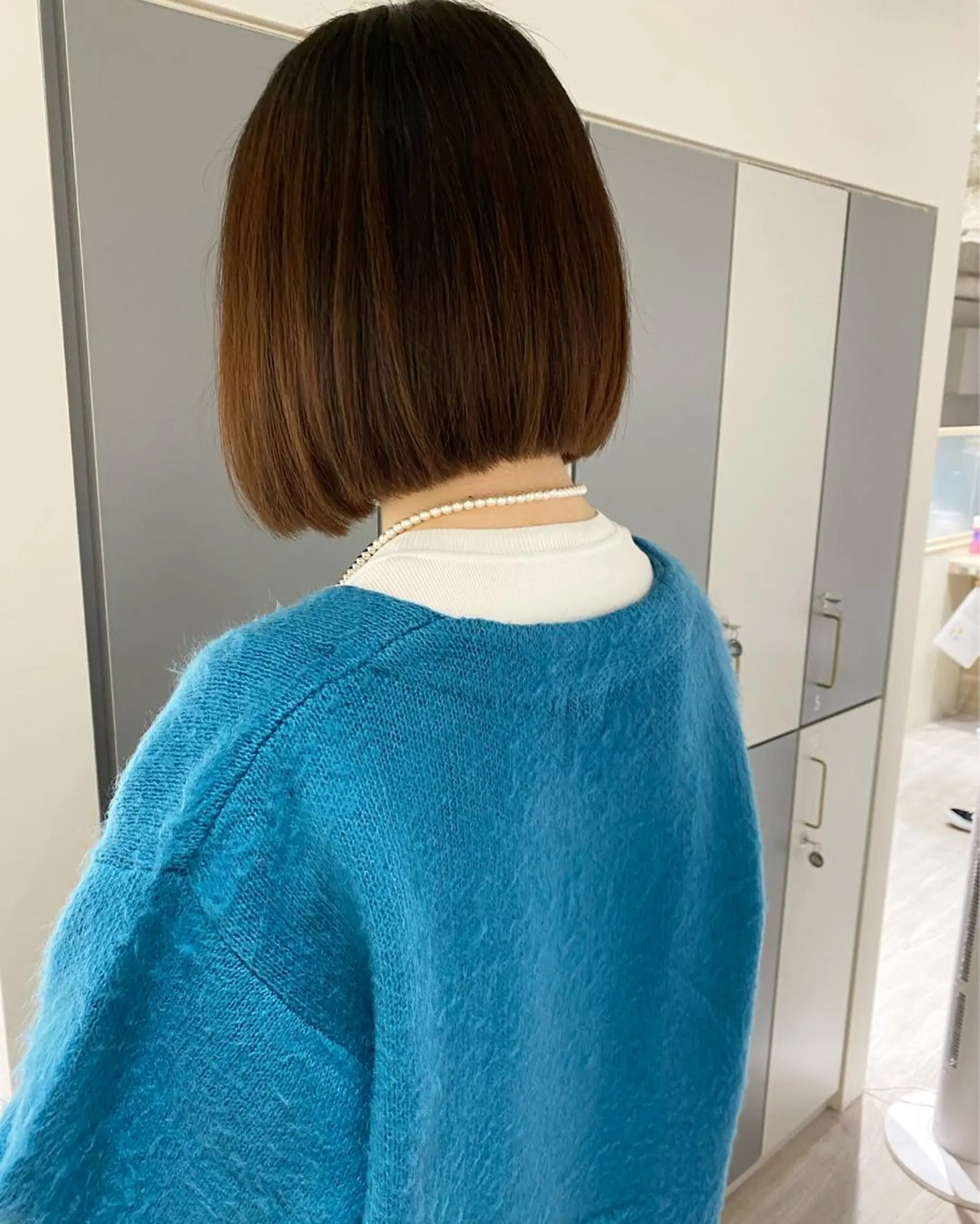 ミディアム カラー カット ヘアカラー トリートメント LOVESTOIKE 堂本のヘアスタイル