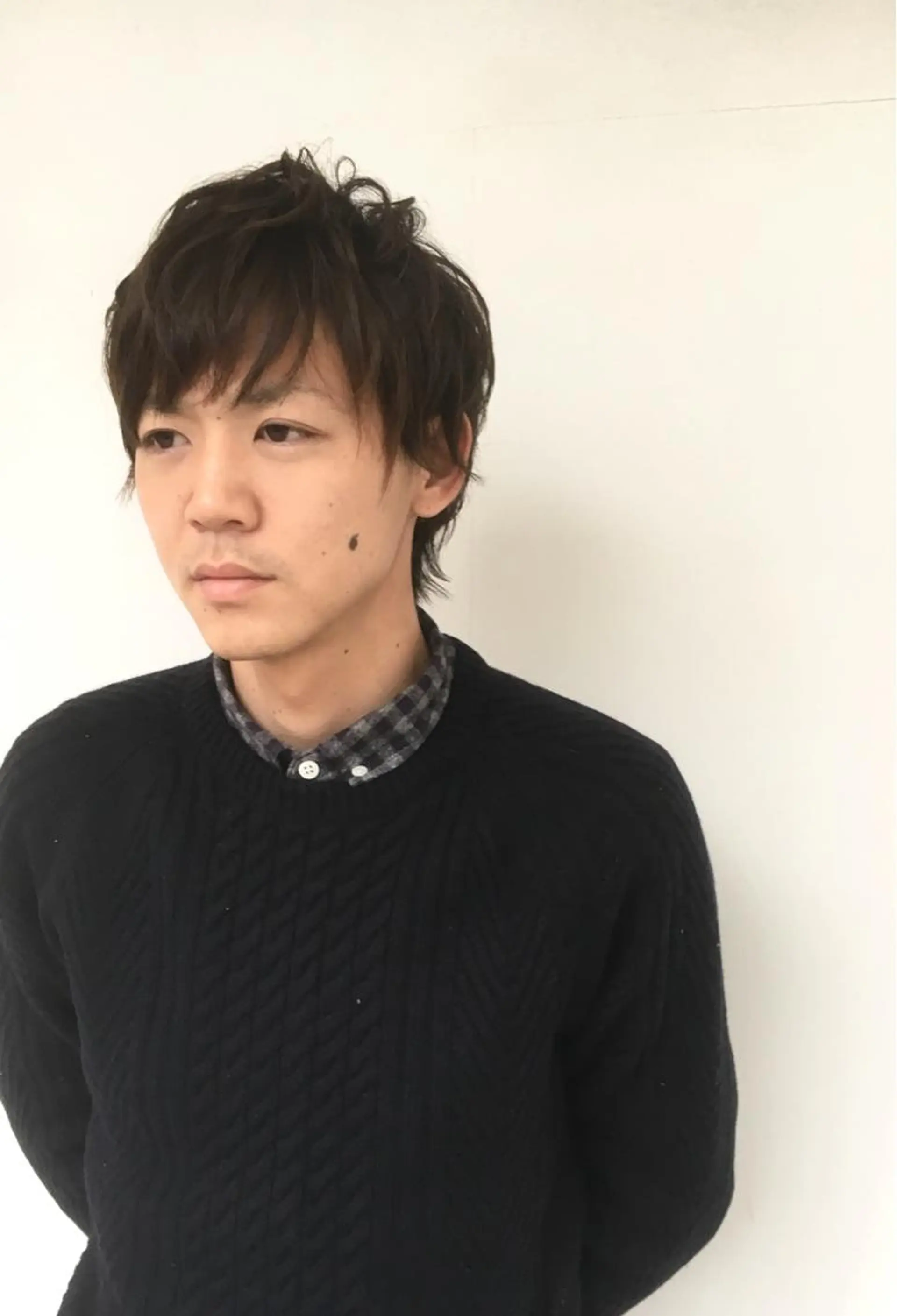 ショート メンズ マッシュ レイヤーカット ショートヘア 東條 克義のヘアスタイル