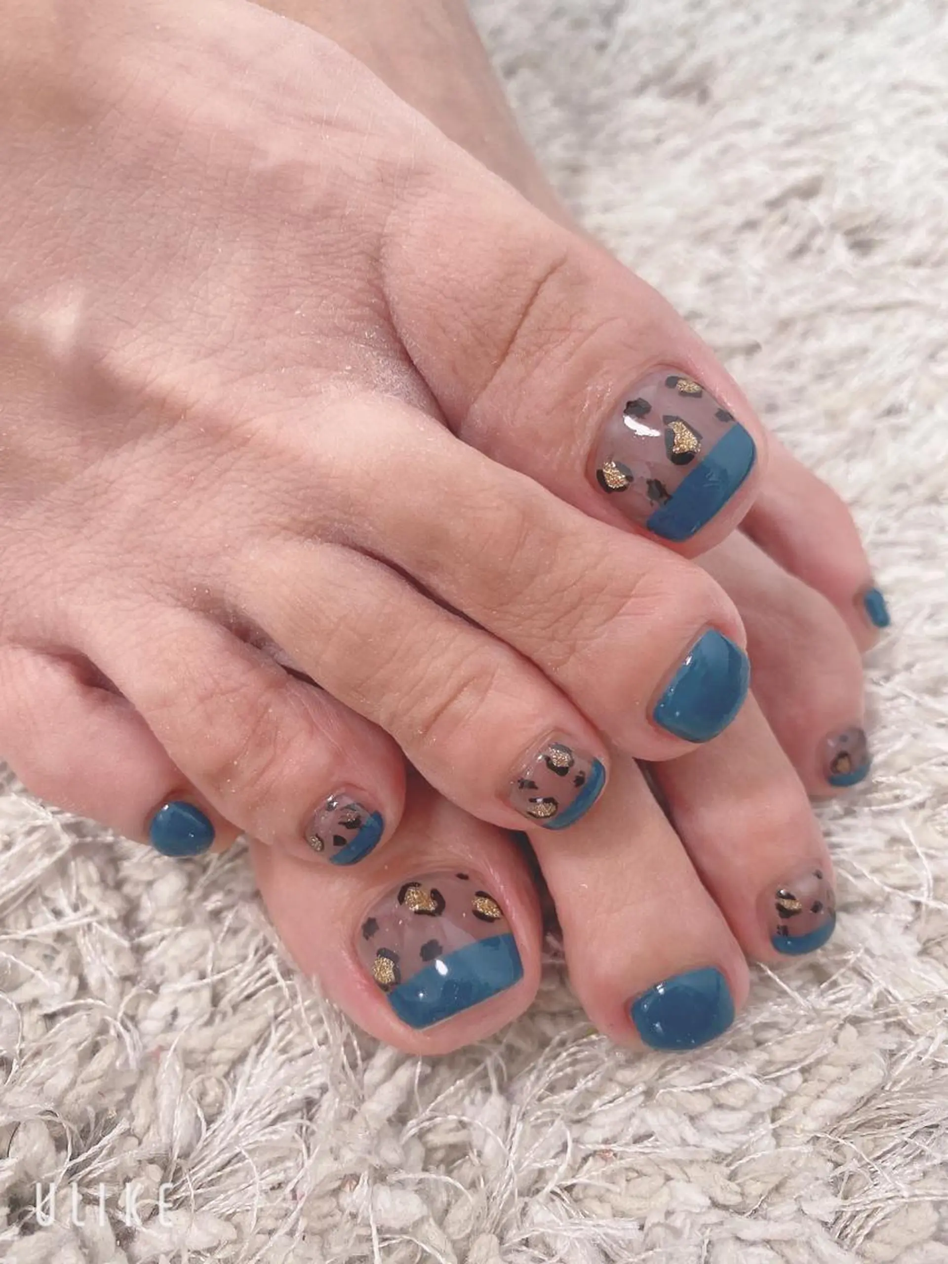 ネイル フットネイル 森山 舞のネイルデザイン