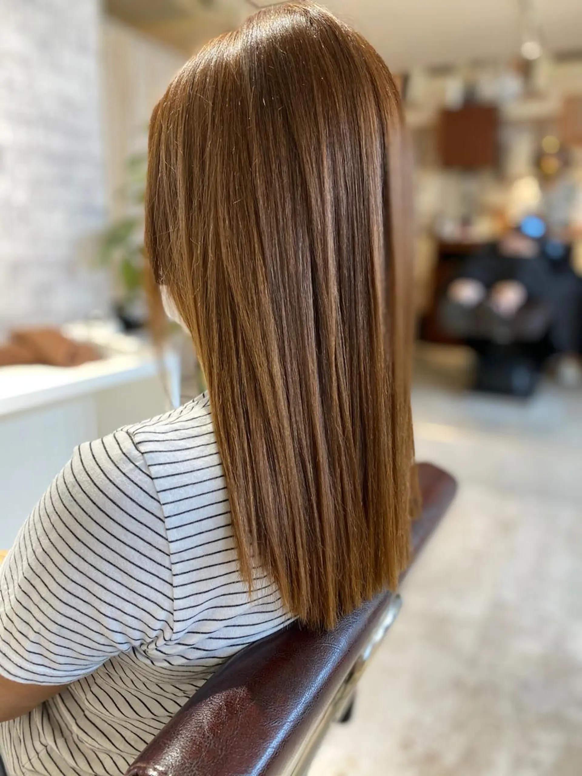 セミロング ［パサつき改善］＊ 髪質改善ケアサロン＊のヘアスタイル