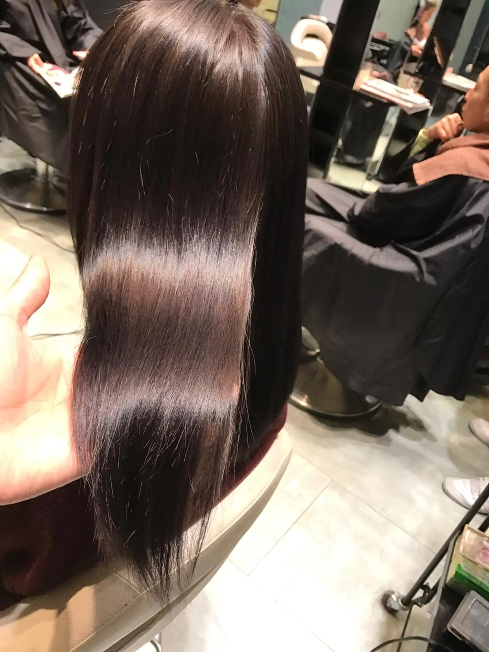 ロング カラー ヘアアレンジ グレージュ Re:ta KANZOの眉毛・アイブロウイメージ