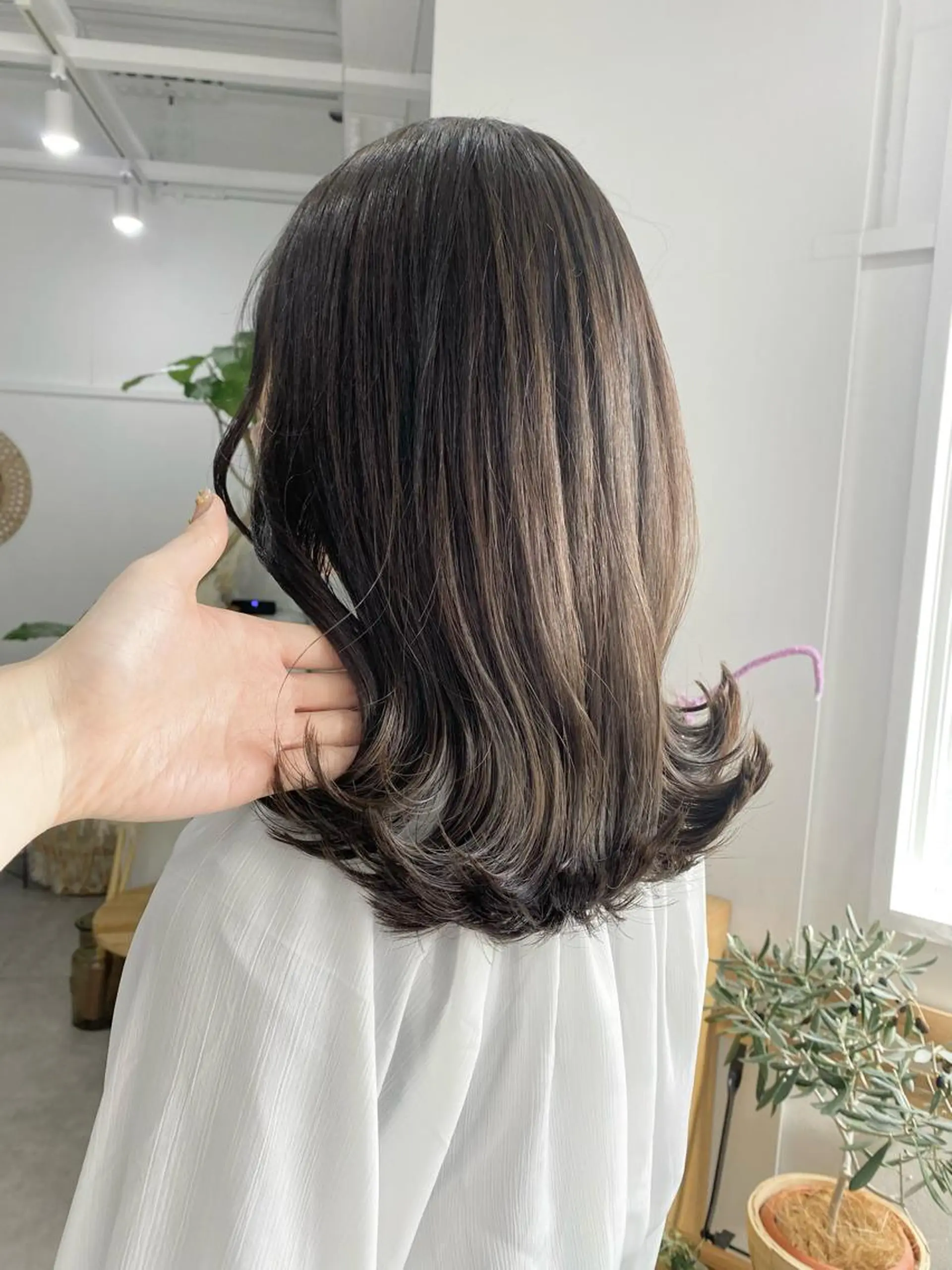 ミディアム カラー ヘアアレンジ ume所属・ひなの .のその他イメージ