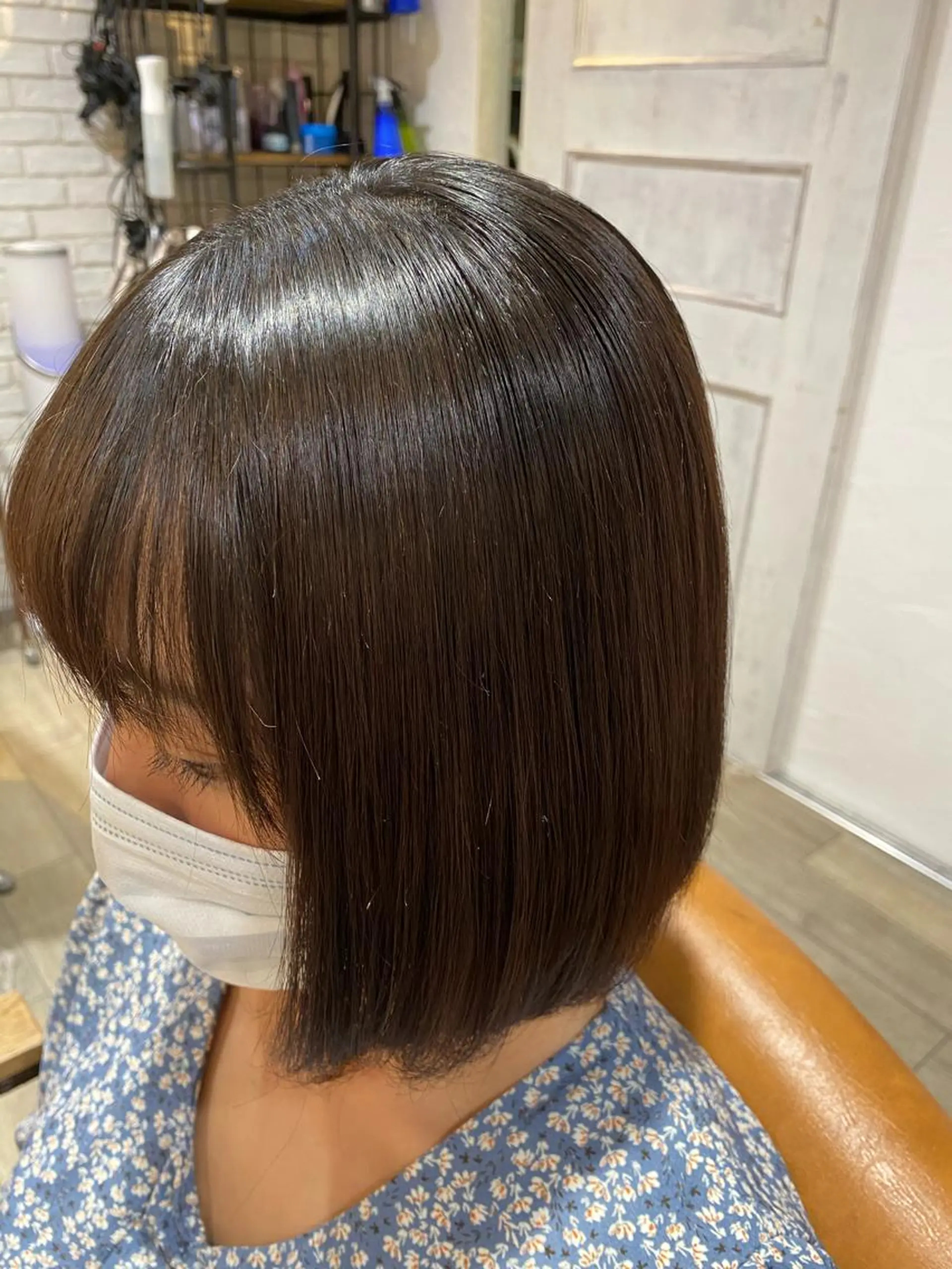 カラー パーマ メンズ 縮毛矯正 Keshiki大名 安部 真輝のヘアスタイル