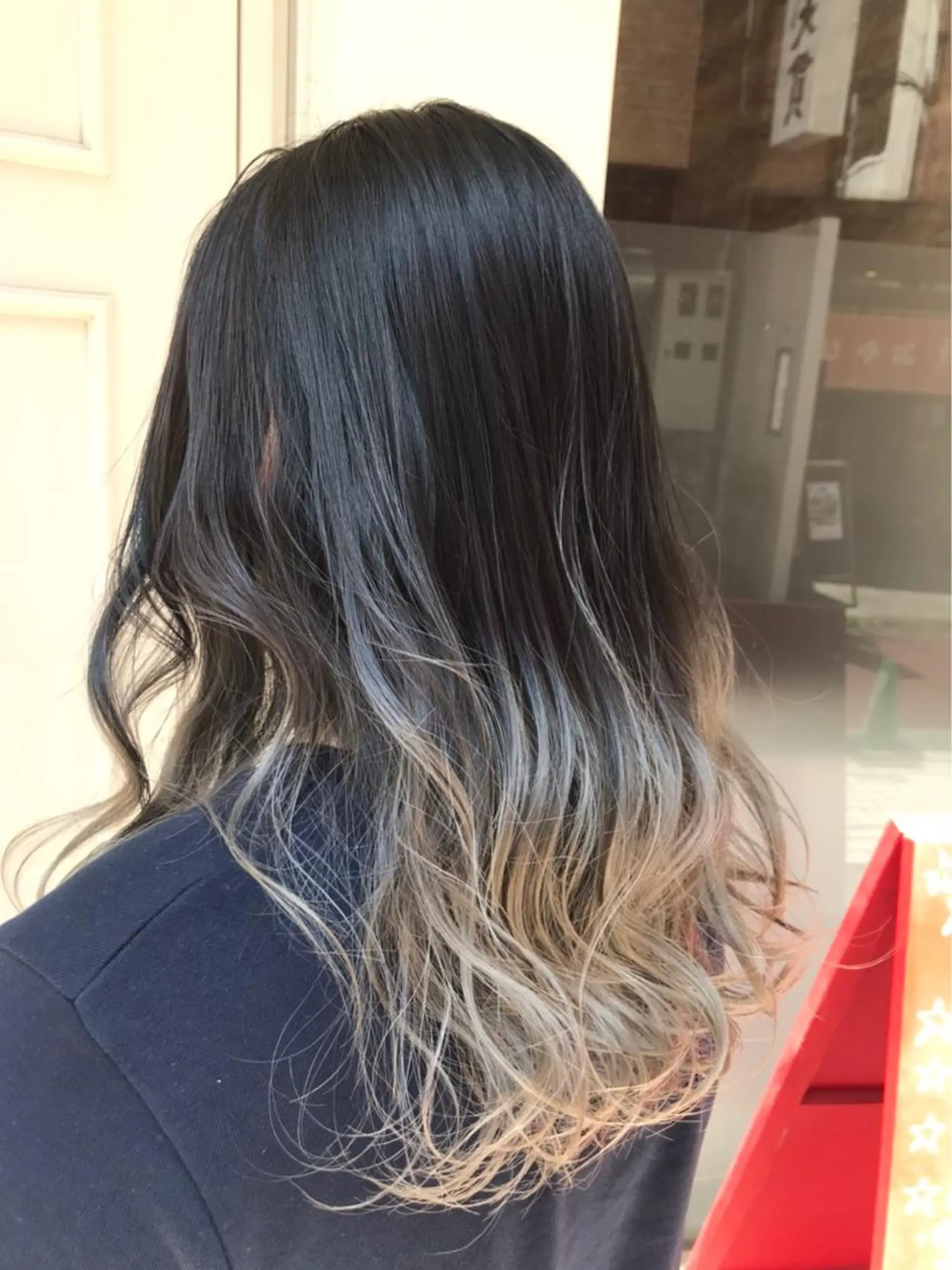 ロング カラー グラデーションカラー 🫟Blanco🫟 Color&Careのヘアスタイル