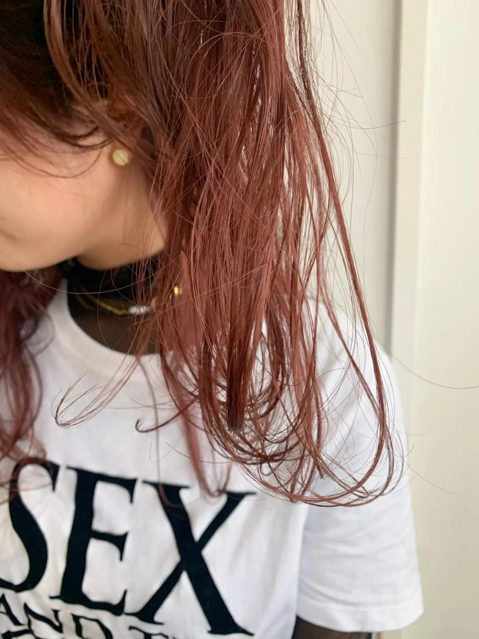 カラー ハイトーンカラー ピンクカラー 山本 晶大のヘアスタイル