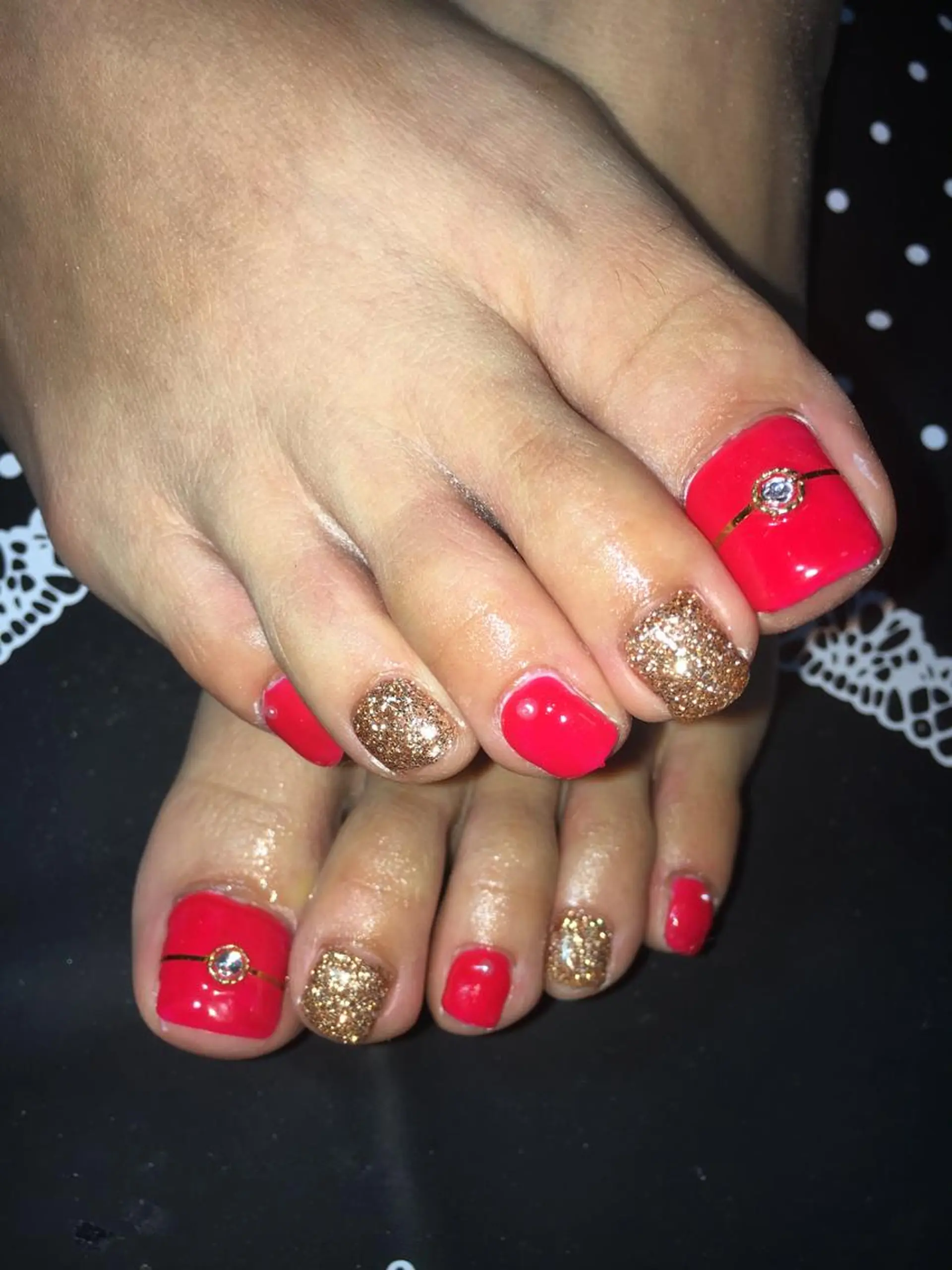 ネイル 長さ出し ハンドネイル フットネイル miwa ミワのネイルデザイン