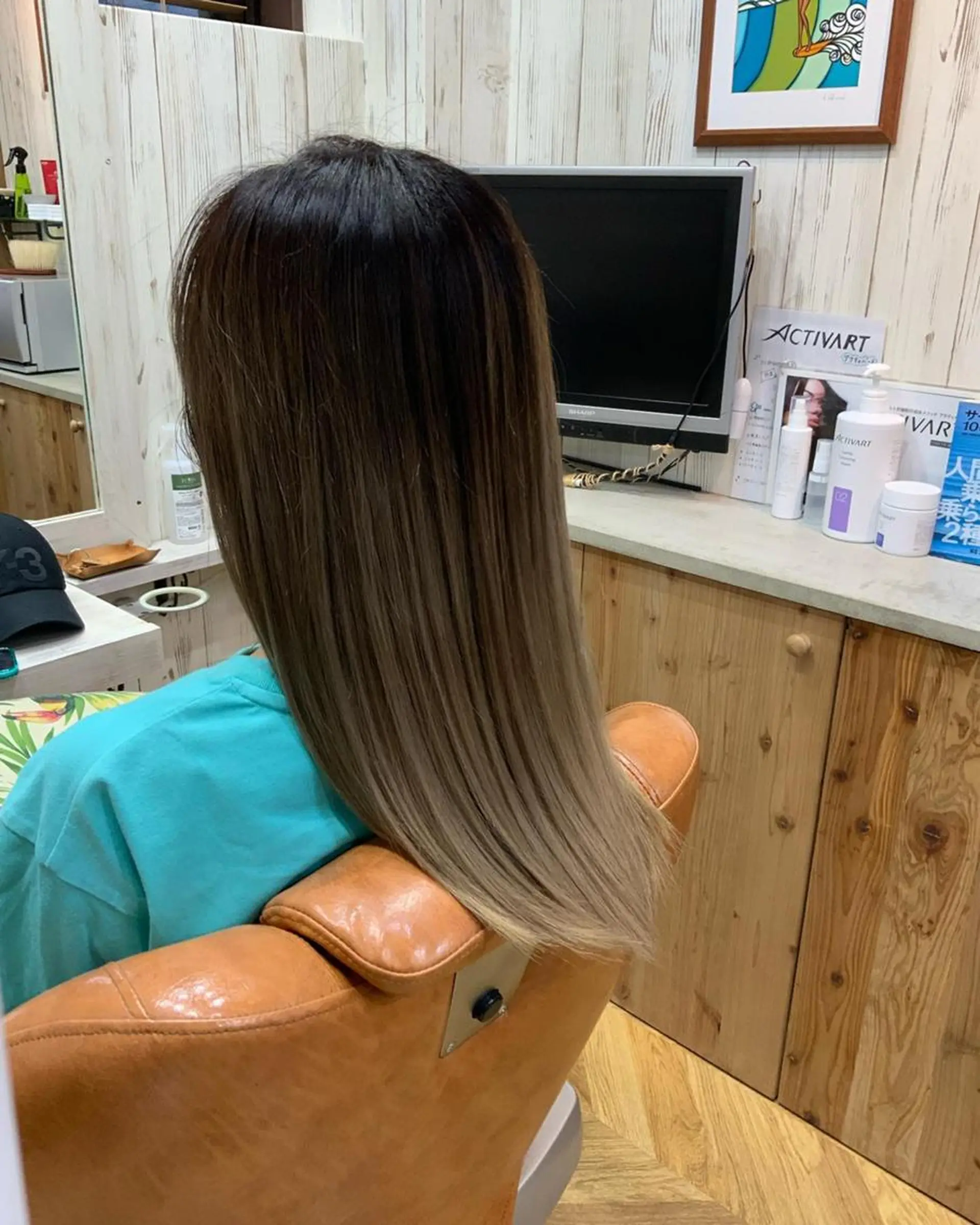 カラー パーマ ヘアアレンジ メンズ キッズ ネイル マツエク・マツパ メンズハイライト メンズインナーカラー アクアカラー ベージュカラー ハイライトカラー Saffyハリウッド トリートメント◎のヘアスタイル