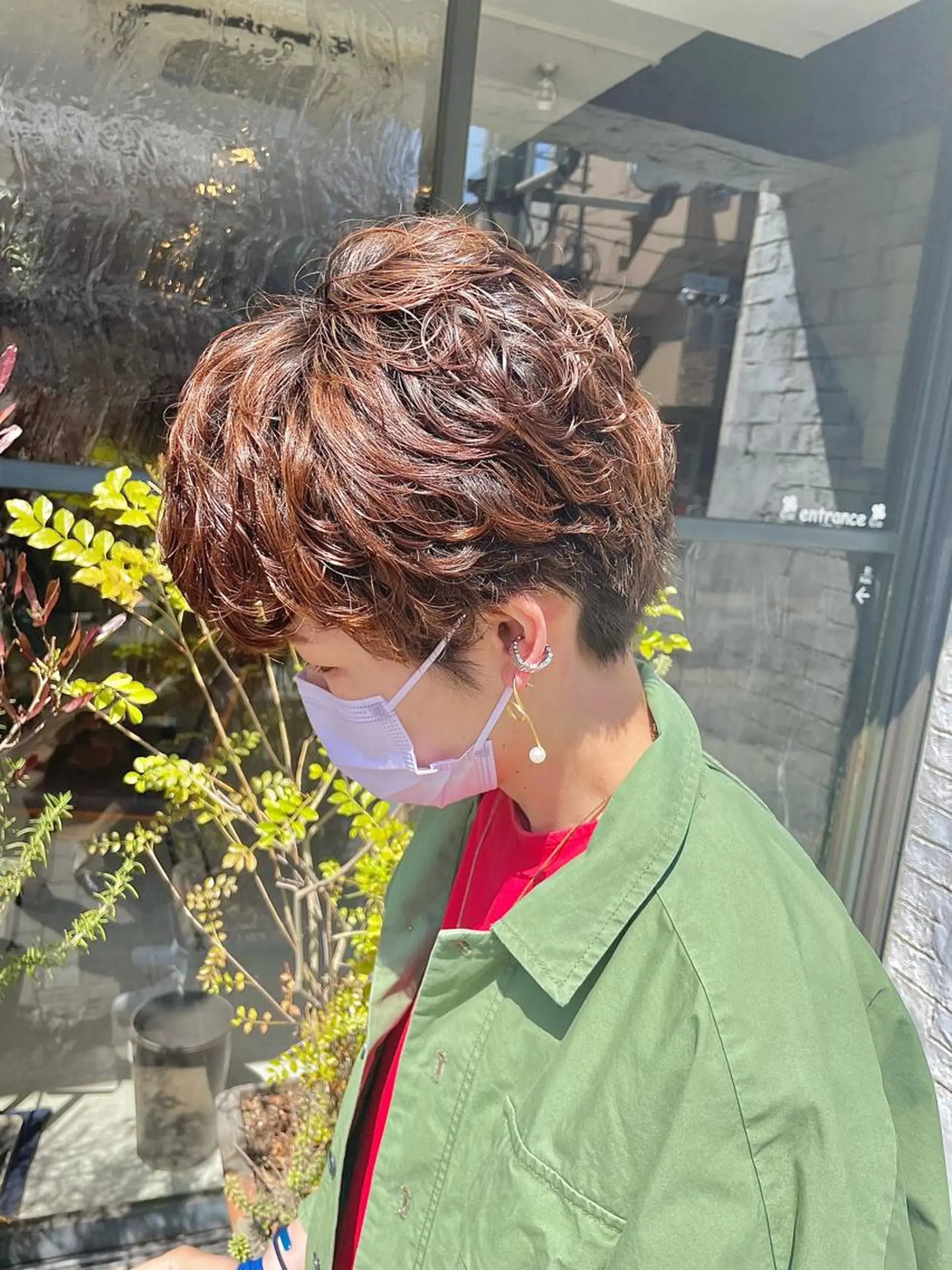 ショート パーマ カット パーマ Lico hair 【烏丸丸太町】小西のヘアスタイル