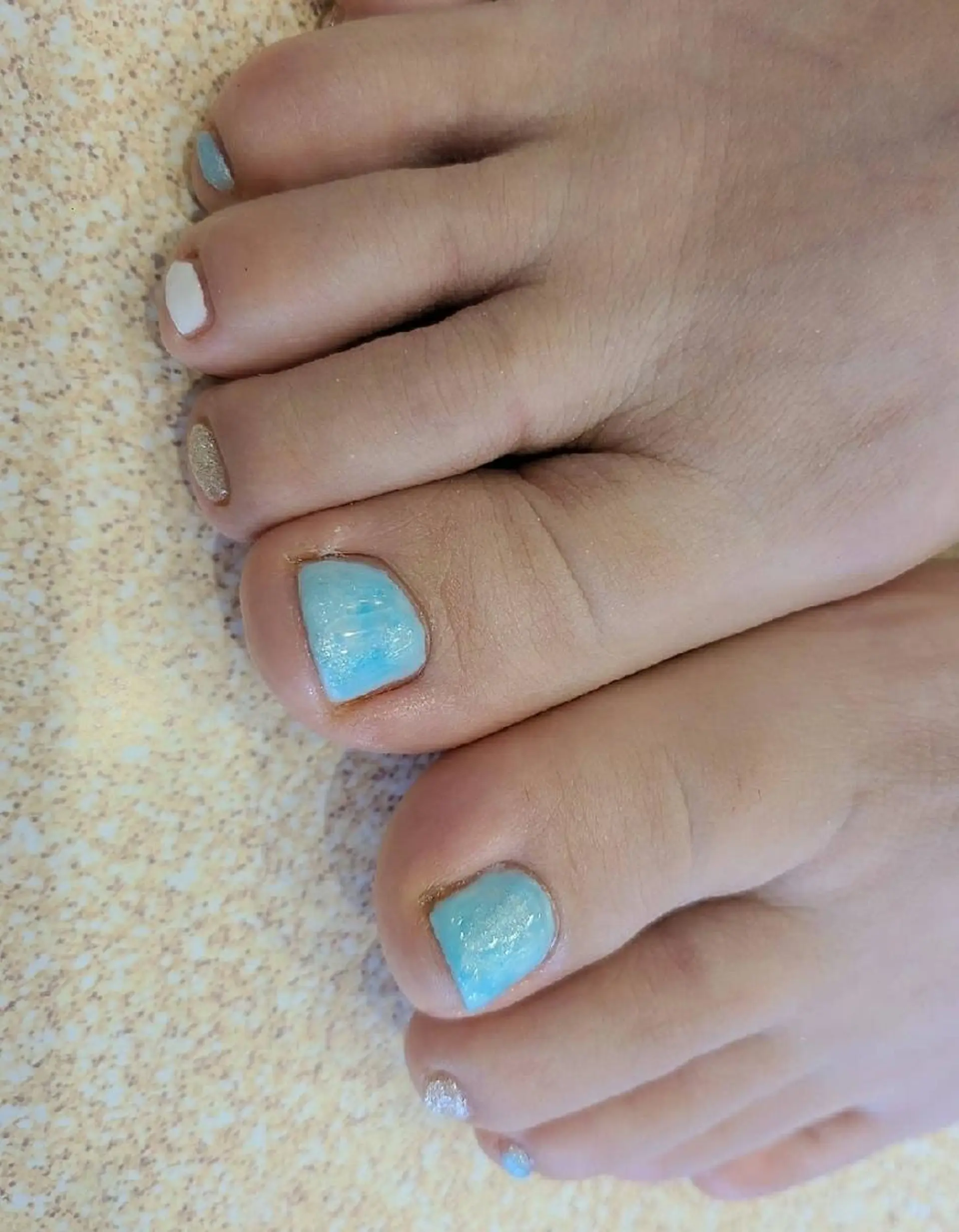 ネイル フットネイル 関口 友菜のヘアスタイル