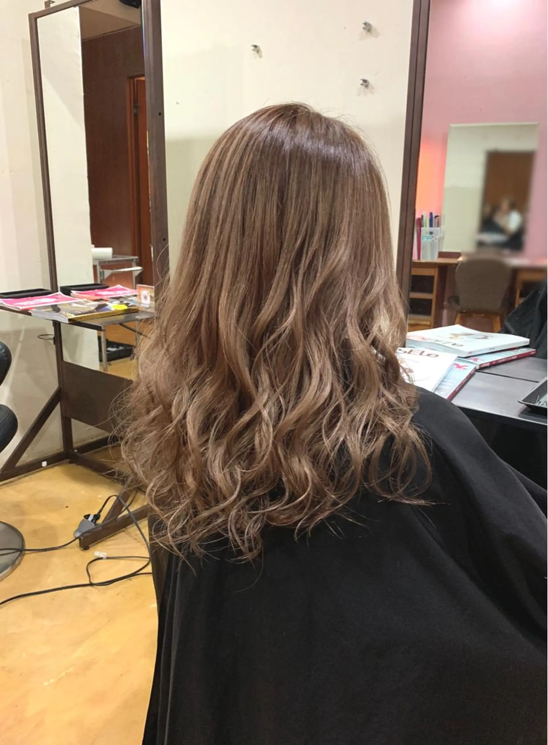 ロング カラー ヘアカラー トリートメント 韓国レイヤーカット★ 小林大樹のヘアスタイル