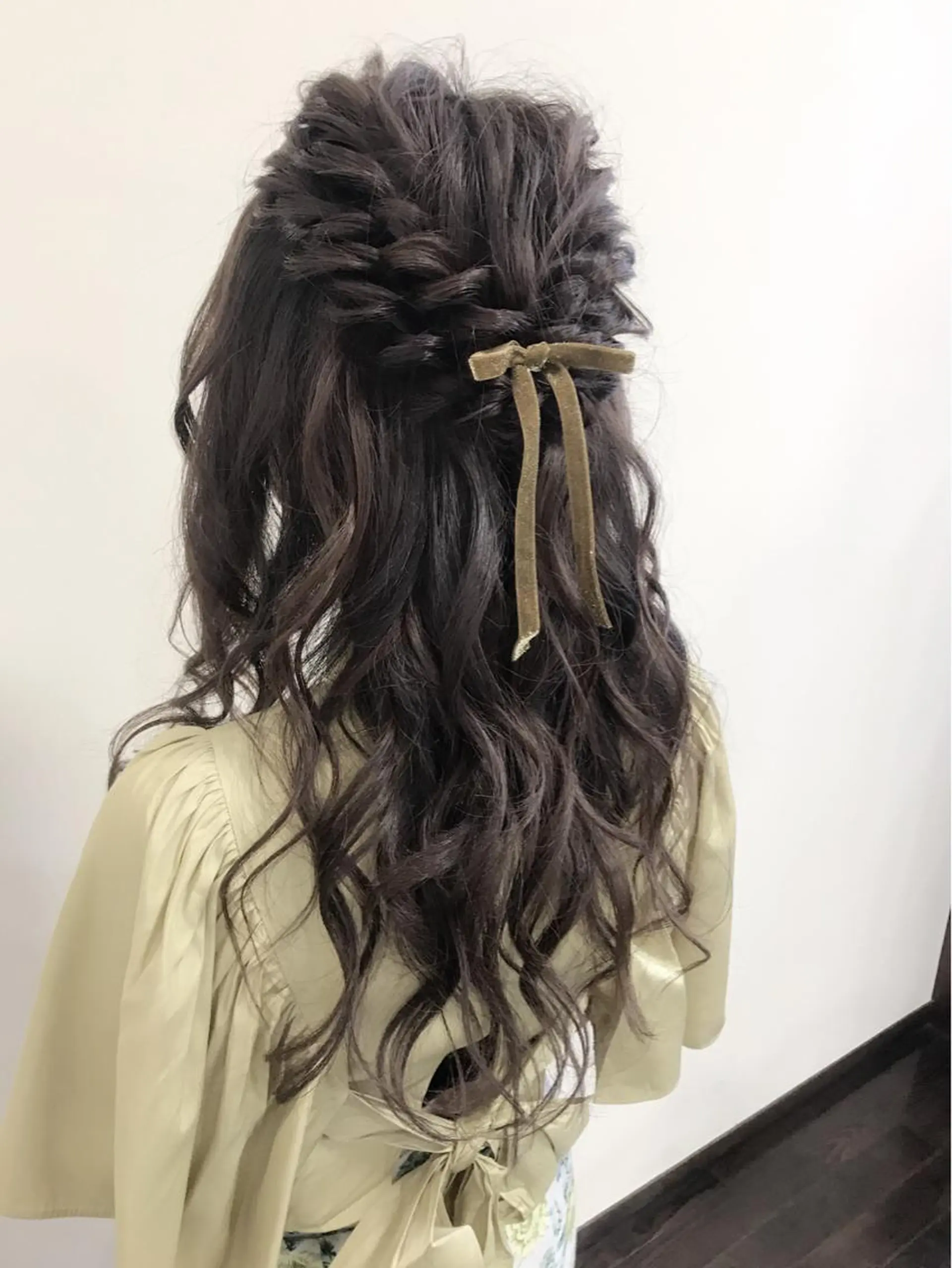 ロング ヘアセット 沢田 瞳のヘアスタイル