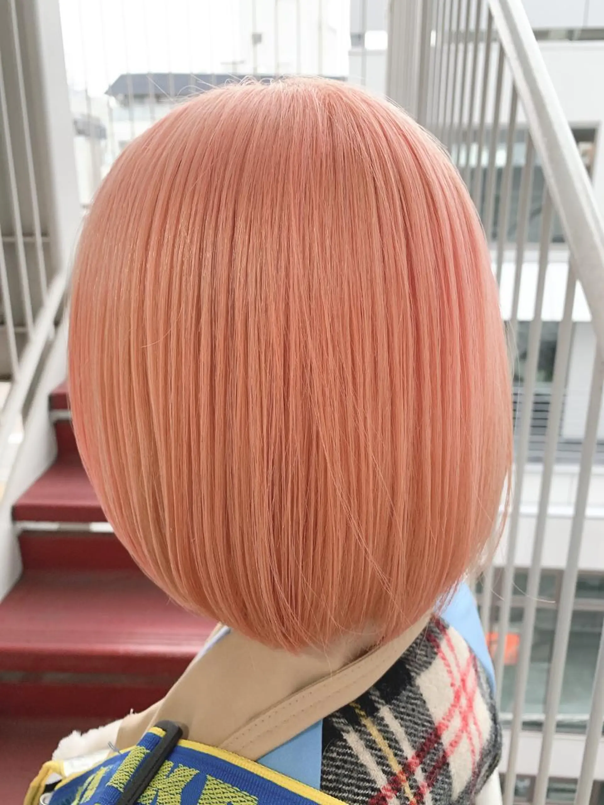 ミディアム ハッシュカット ハイライト 髪質改善 韓国風ヘア レイヤーカット ヘアカラー 髪質改善/レイヤー/ ショート/koshiのヘアスタイル