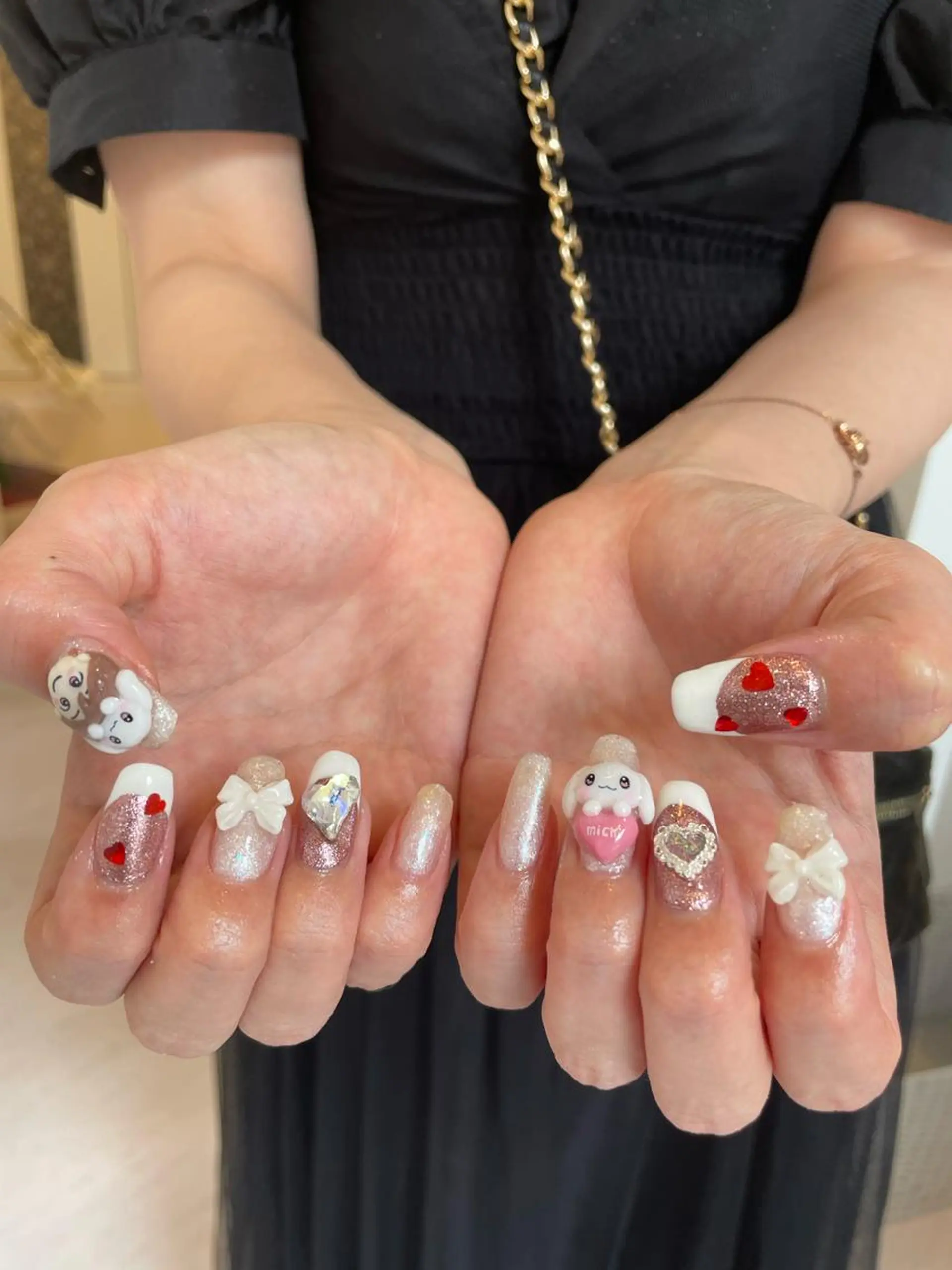 ネイル 束感まつ毛/ネイル/ LED♥KIRARAのマツエク・マツパデザイン