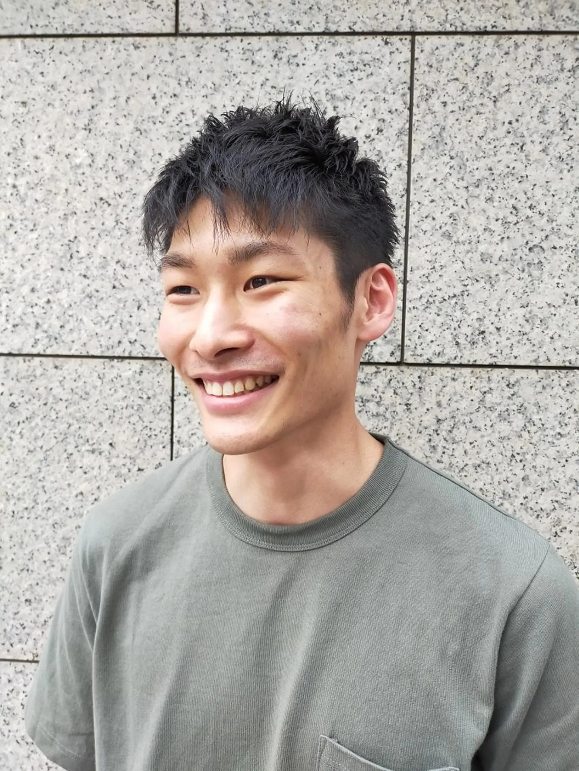 ショート メンズ 山並 つばさのヘアスタイル