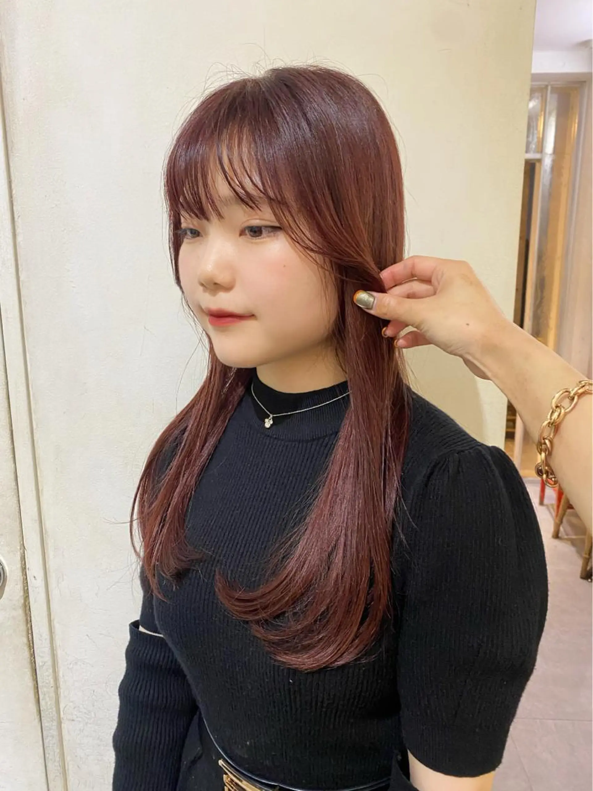 ロング カラー asuka/似合わせ /レイヤー/暖色のヘアスタイル