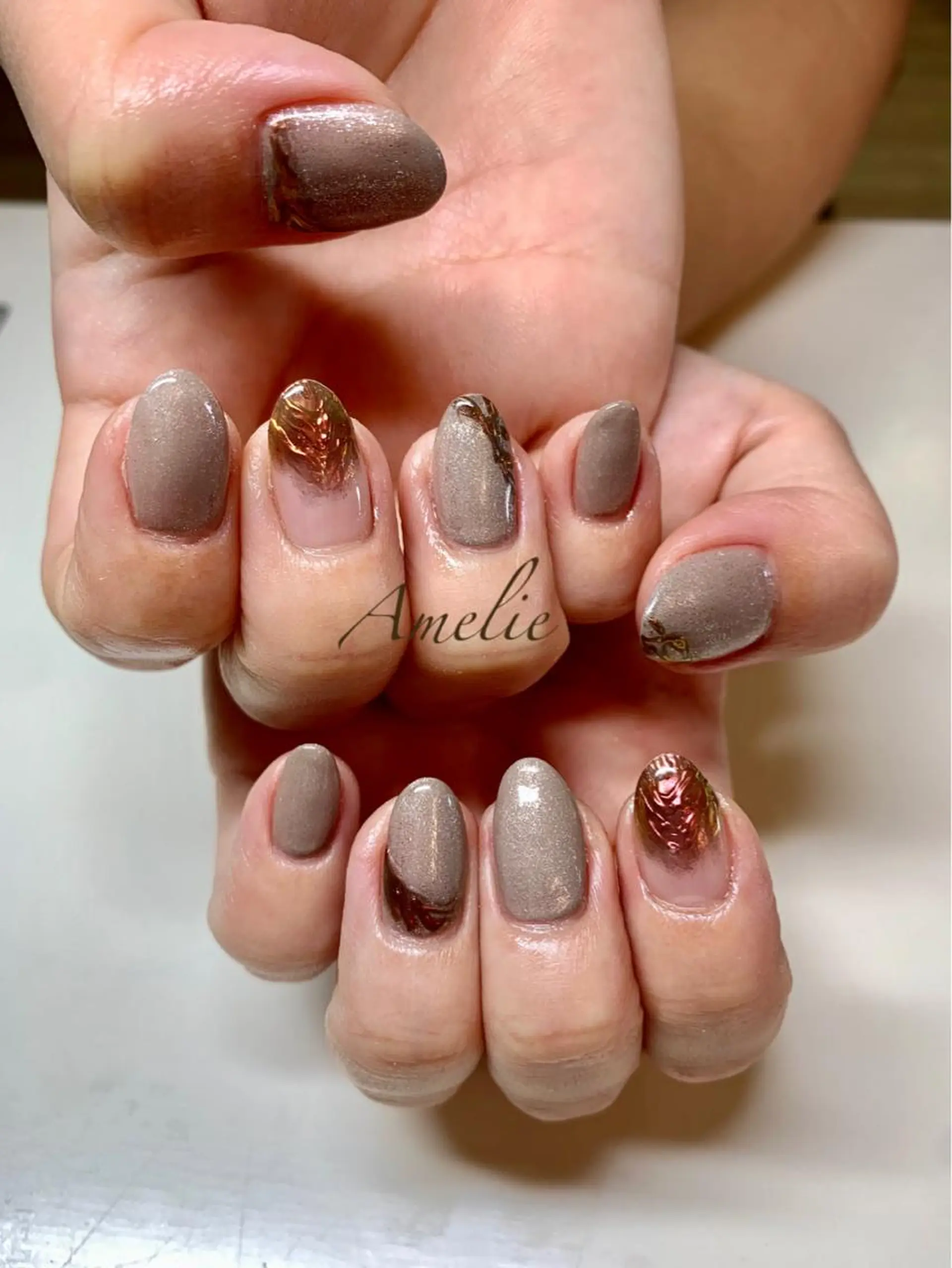 ネイル ジェルネイル パラジェル yo koのネイルデザイン