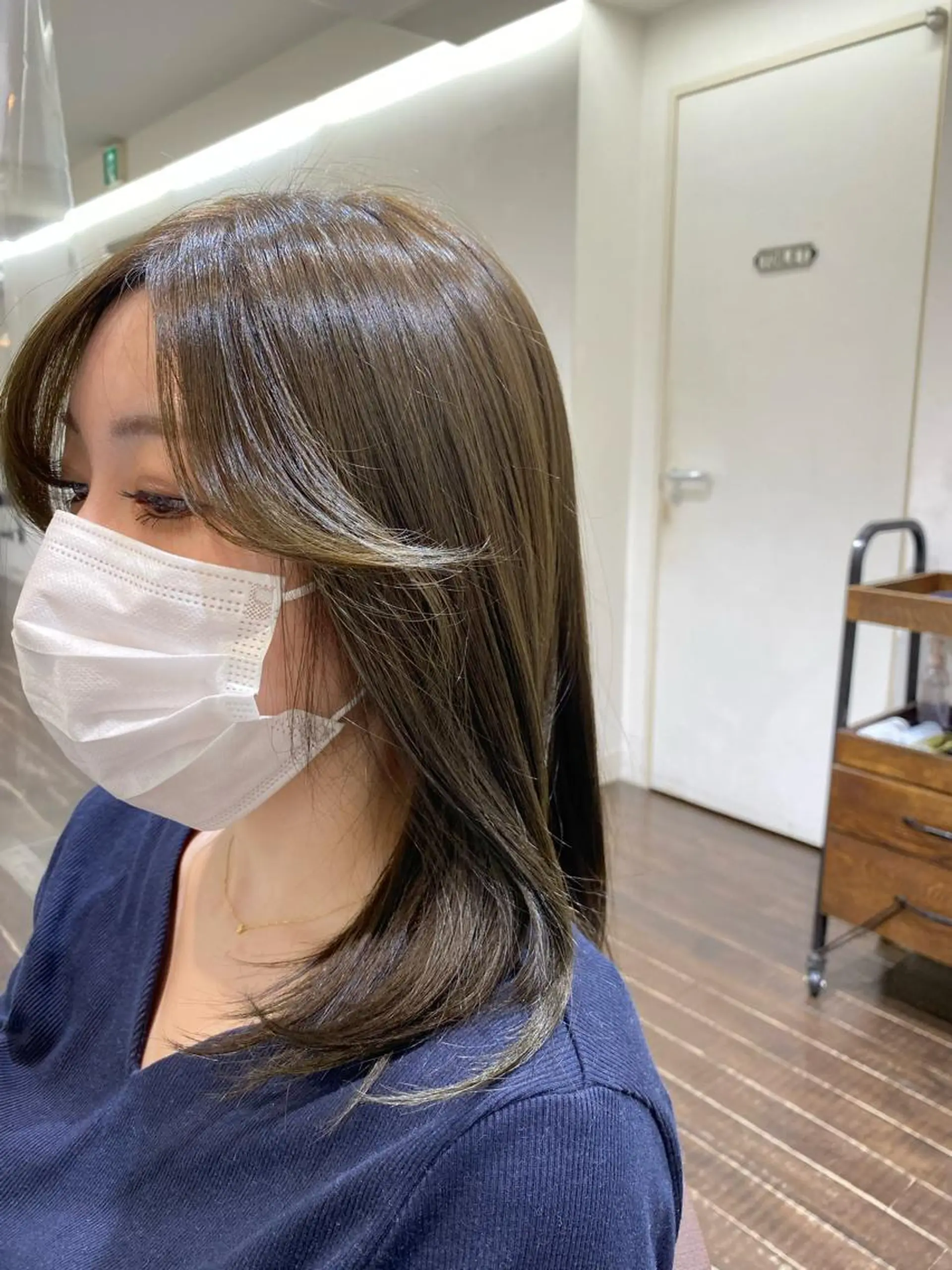 ミディアム カラー 🎗️【ヘアセット 美眉】吉川玲🎗️のヘアスタイル