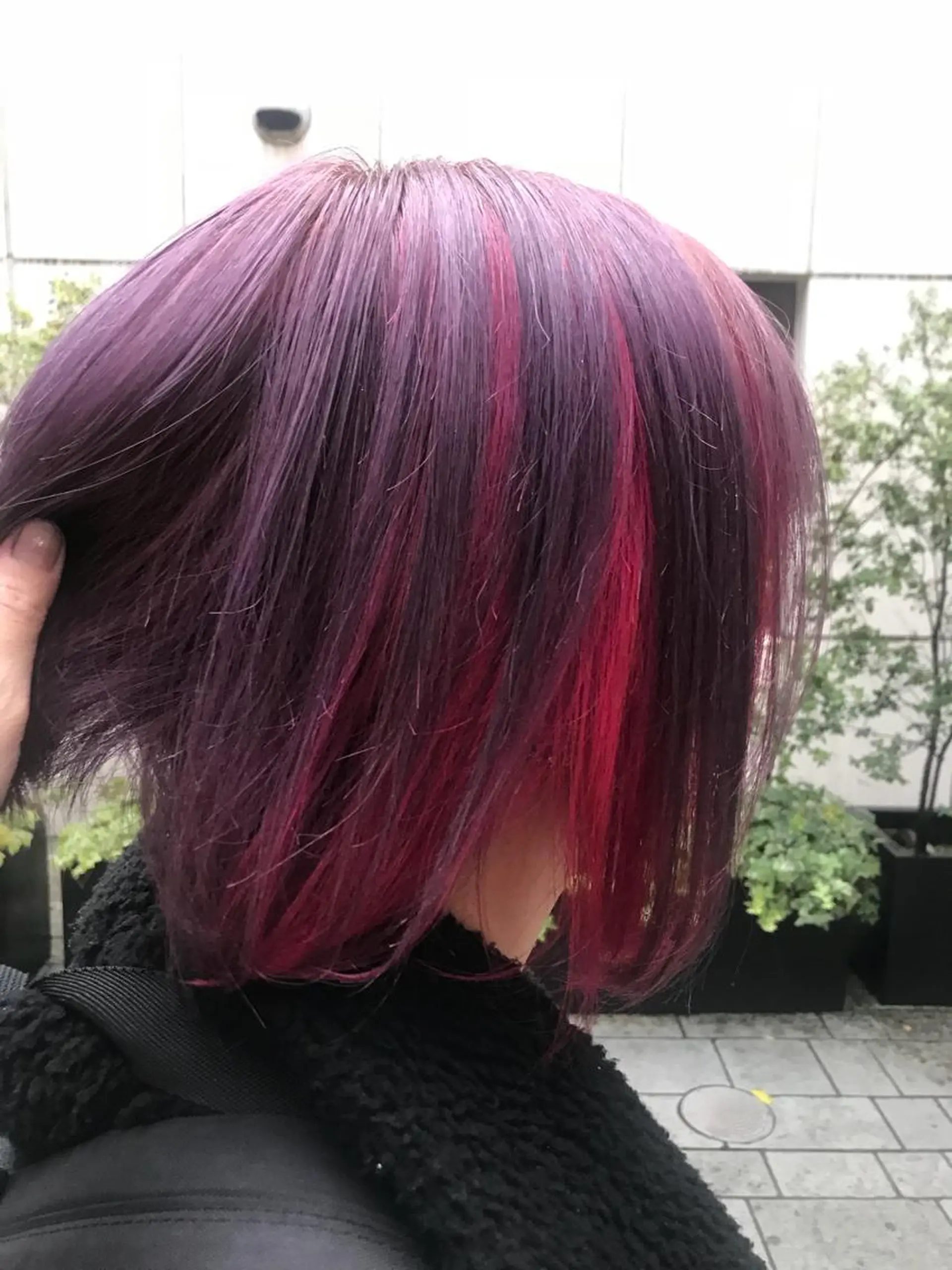 ミディアム ヘアカラー サイレント美容師 アイリィのヘアスタイル