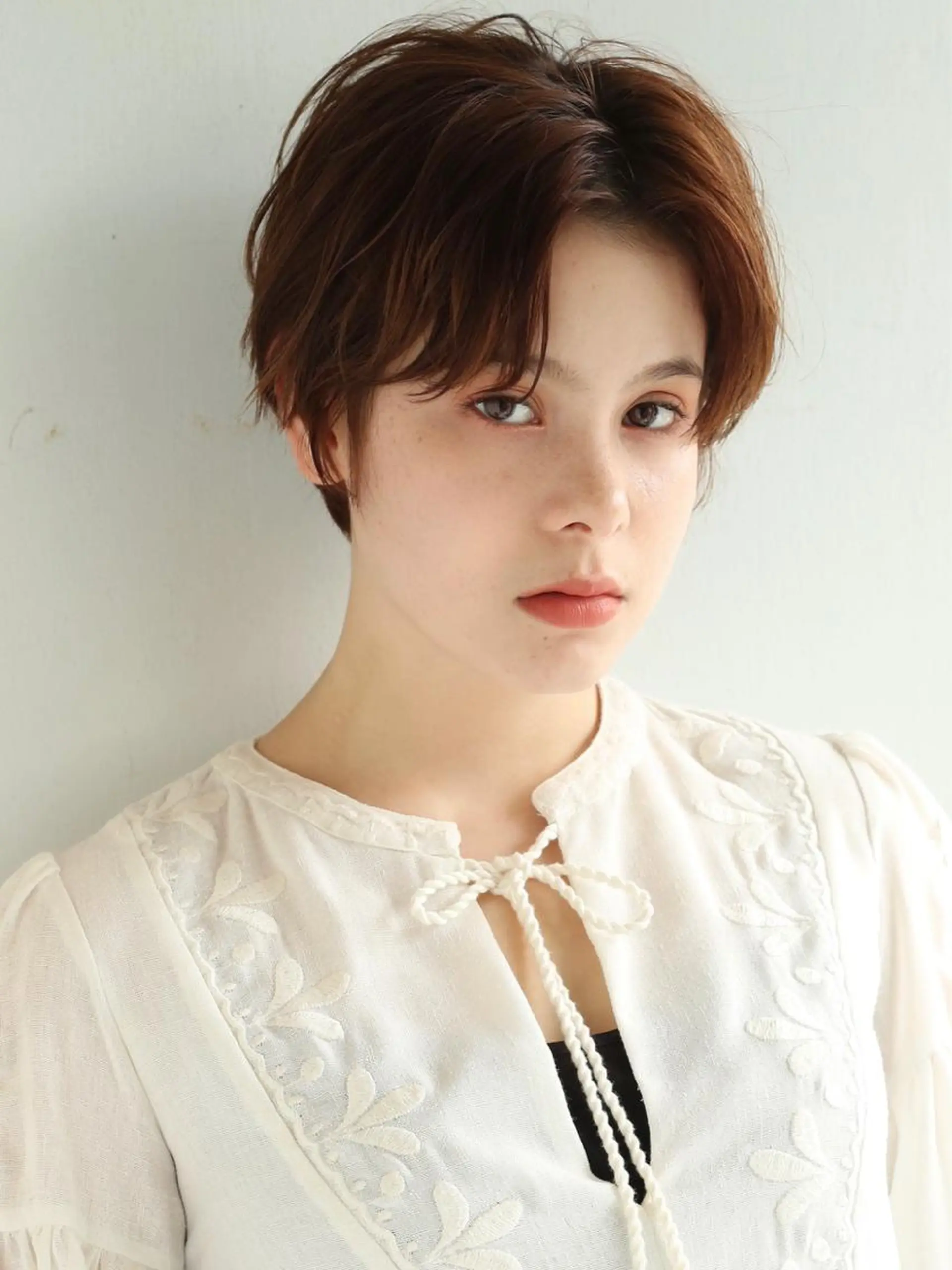 ショート カラー カット ヘアカラー トリートメント MAYU 💚森下のヘアスタイル